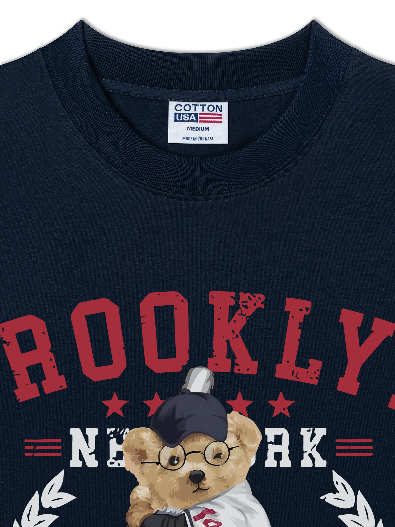 Áo Thun Relaxed Fit Baseball Teddy Team