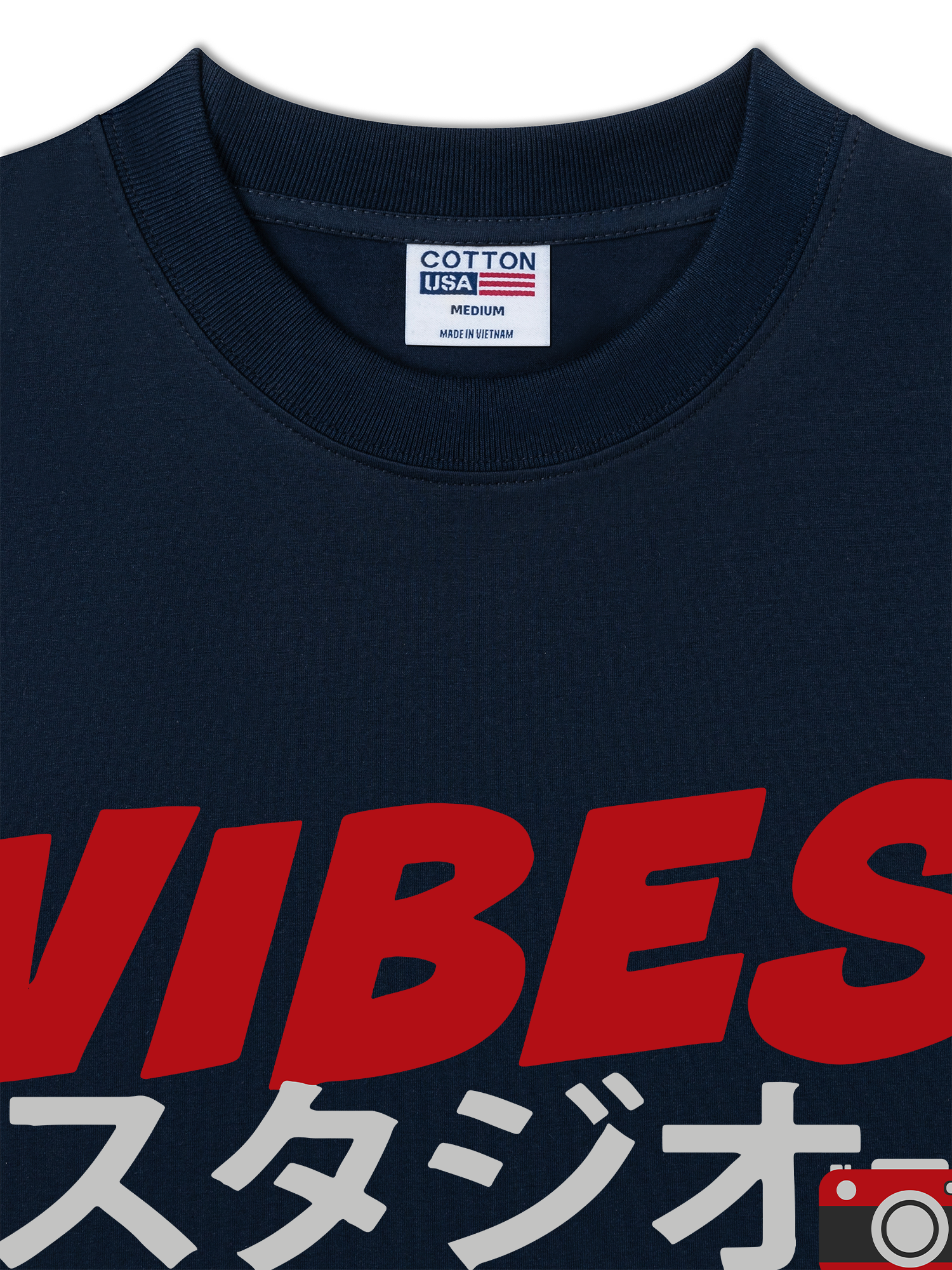 Áo Thun Relaxed Fit Vibes Japan