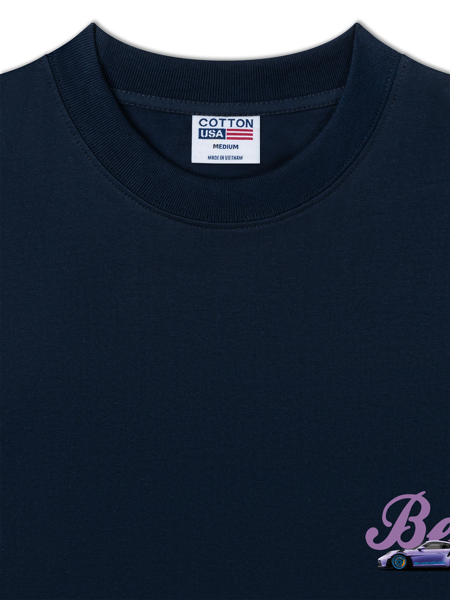 Áo Thun Relaxed Fit Violet Berry