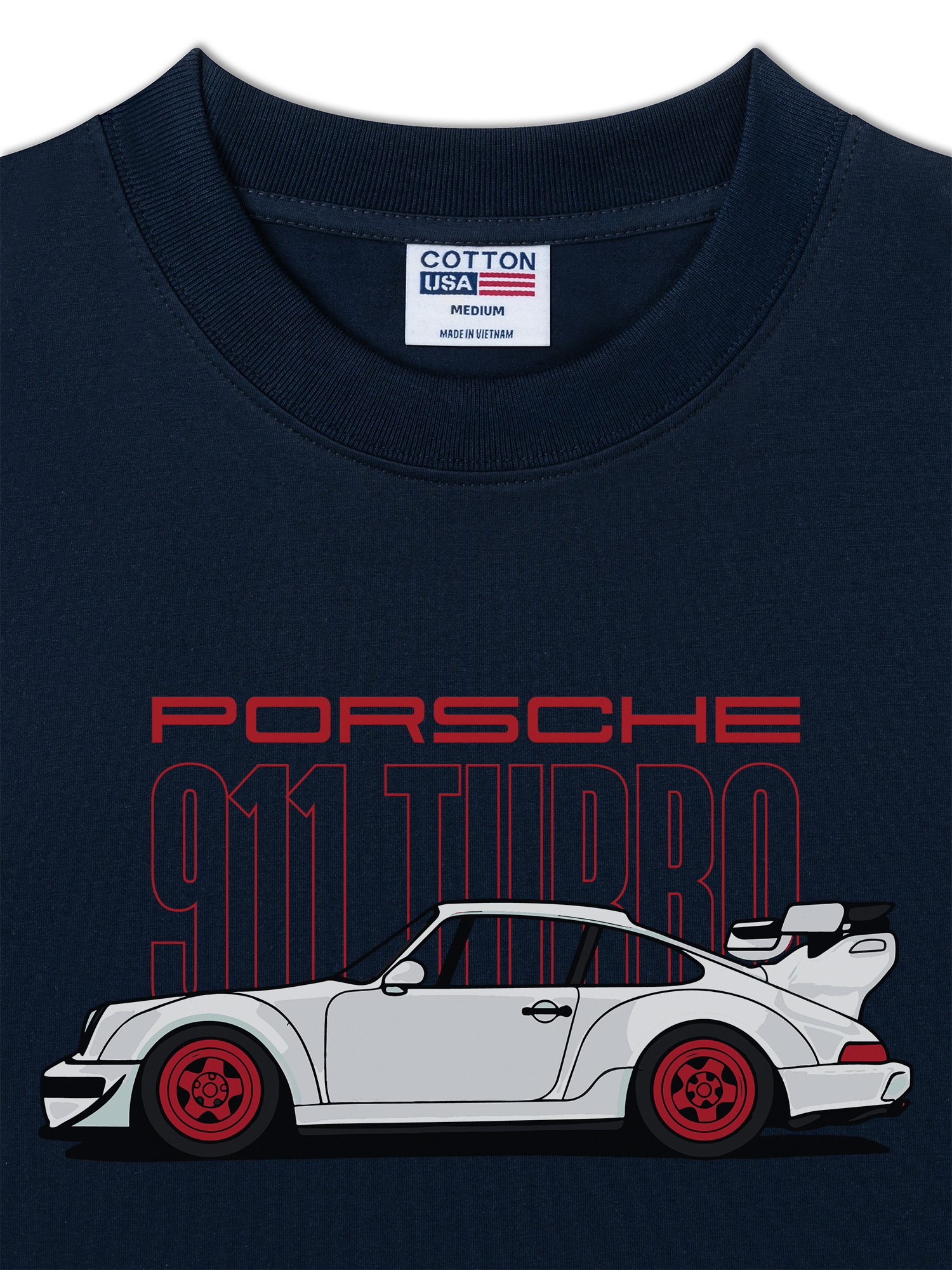 Áo Thun Relaxed Fit Porsche 911 Turbo