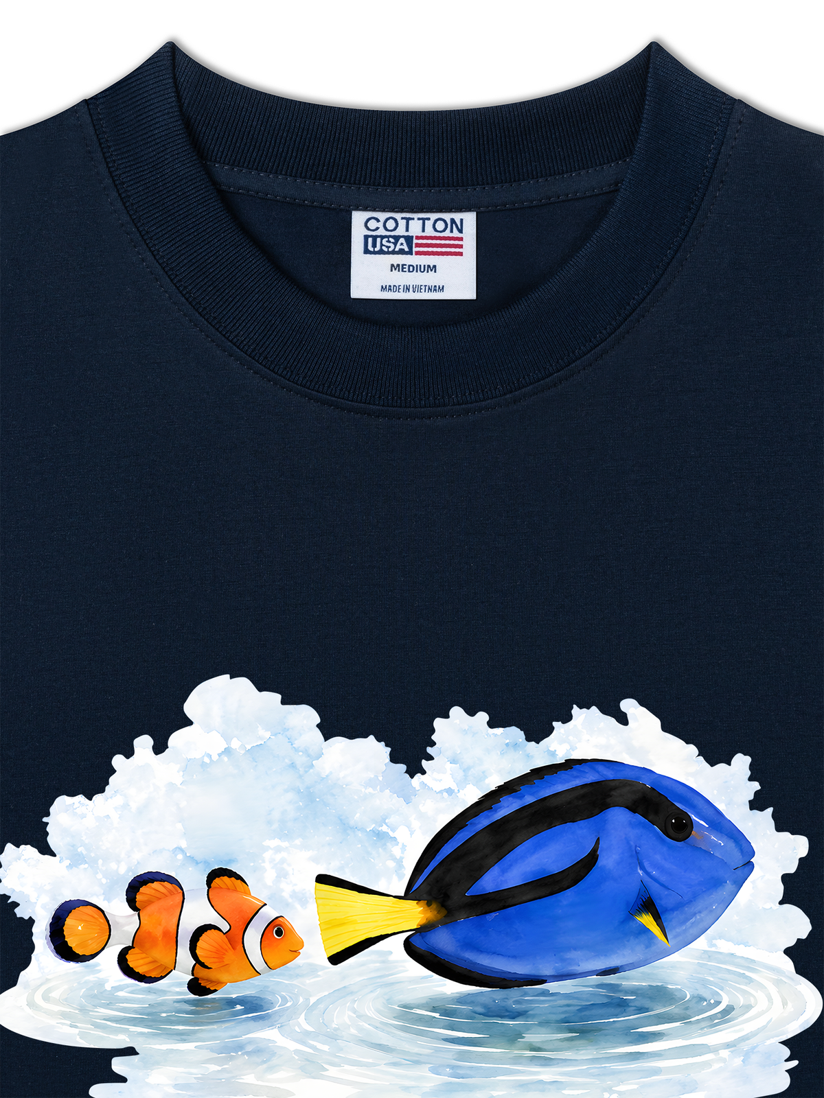 Áo Thun Relaxed Fit Just Keep Swimming
