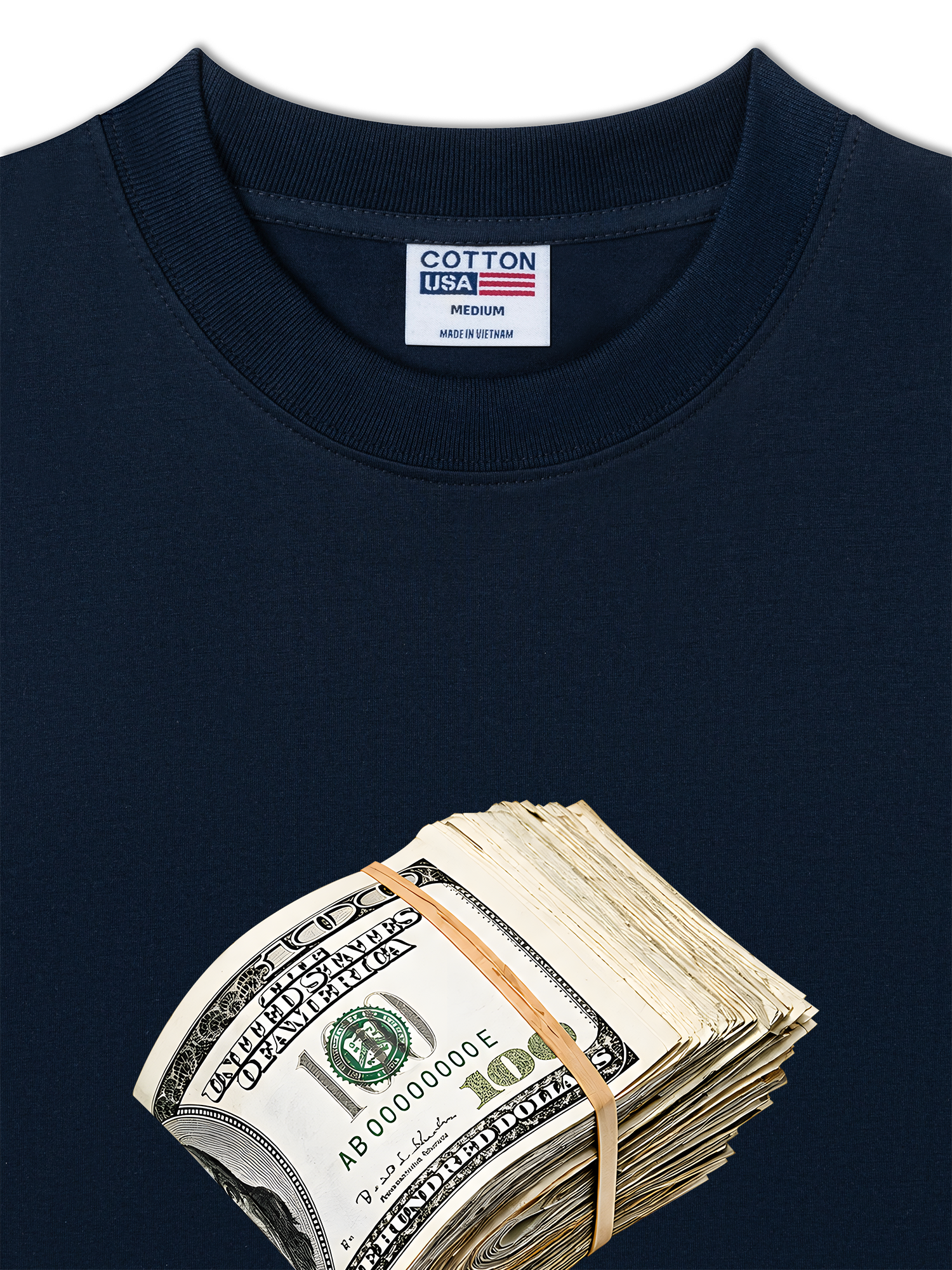 Áo Thun Relaxed Fit Money Over Power