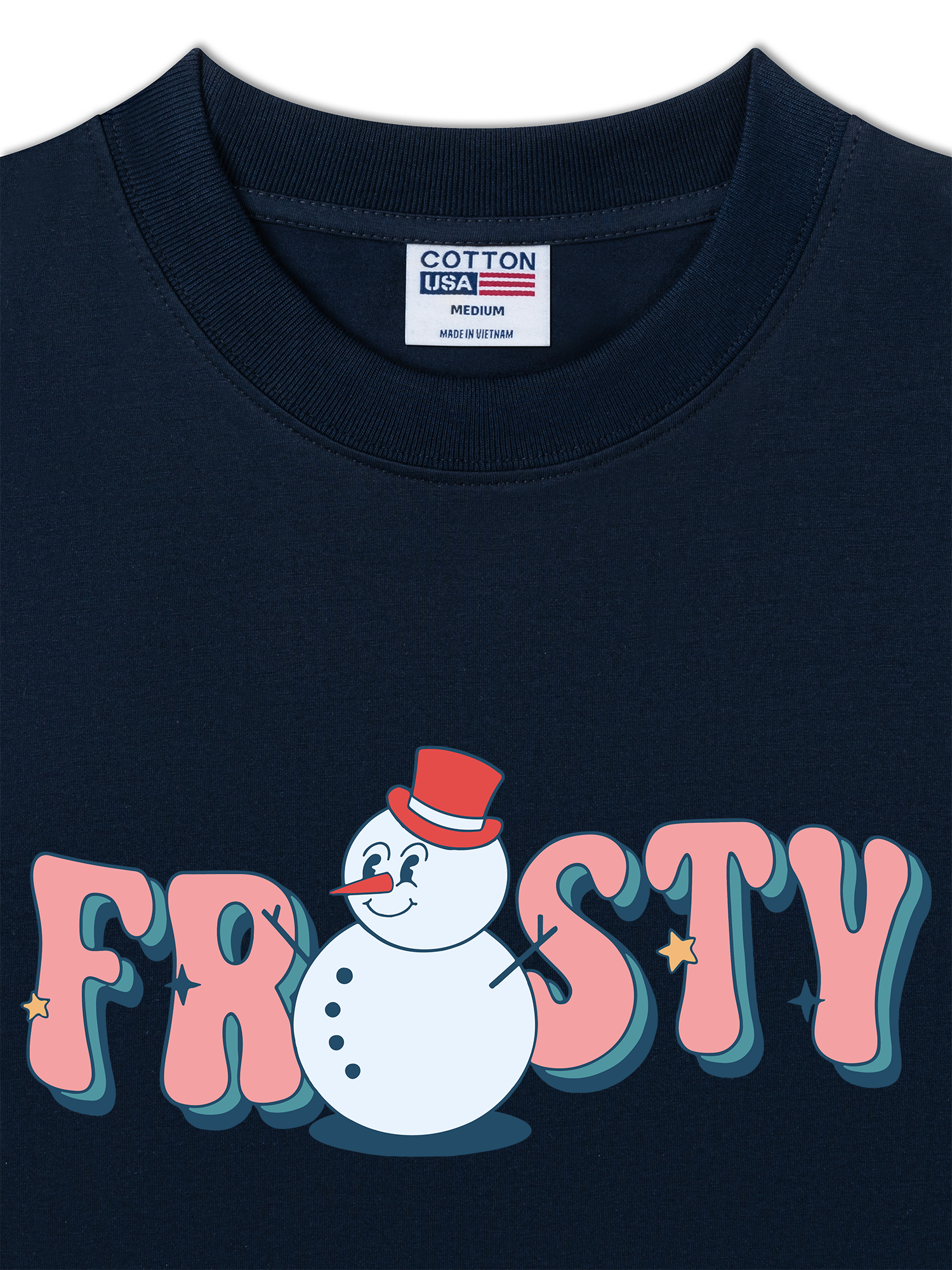 Áo Thun Relaxed Fit Frosty Snowman