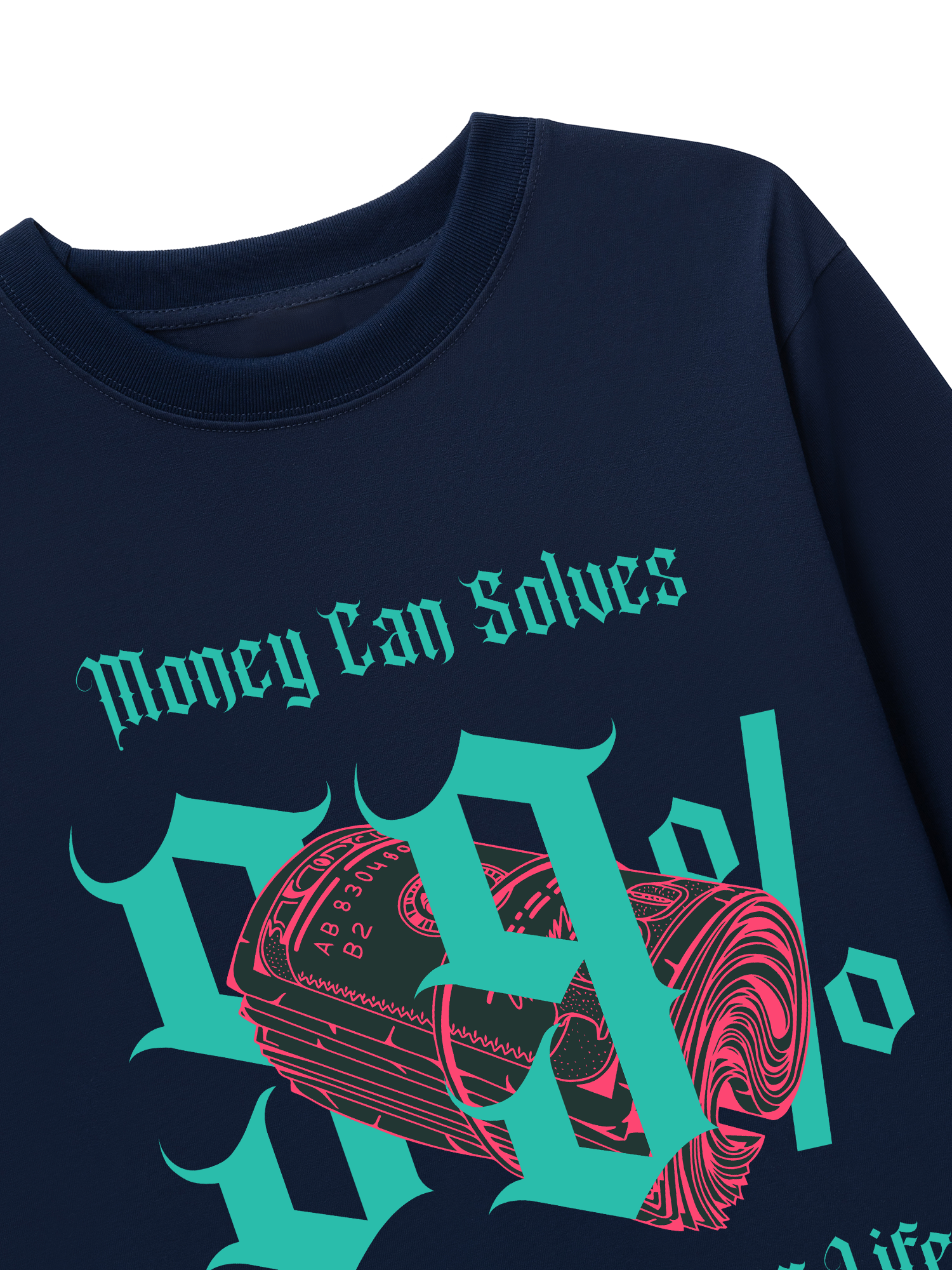 Áo Thun Dài Tay Money Can Solves