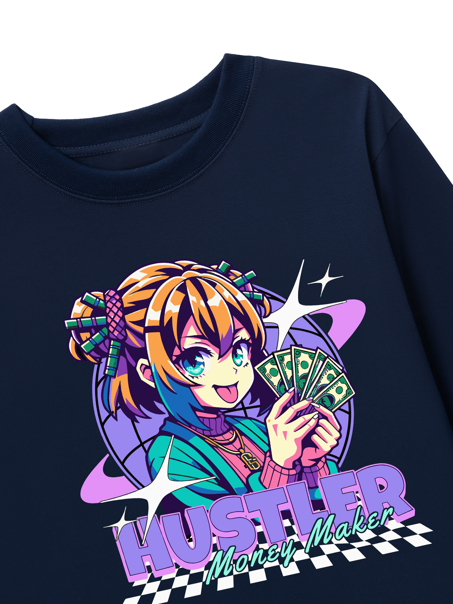 Áo Thun Dài Tay Money Hustler Maker