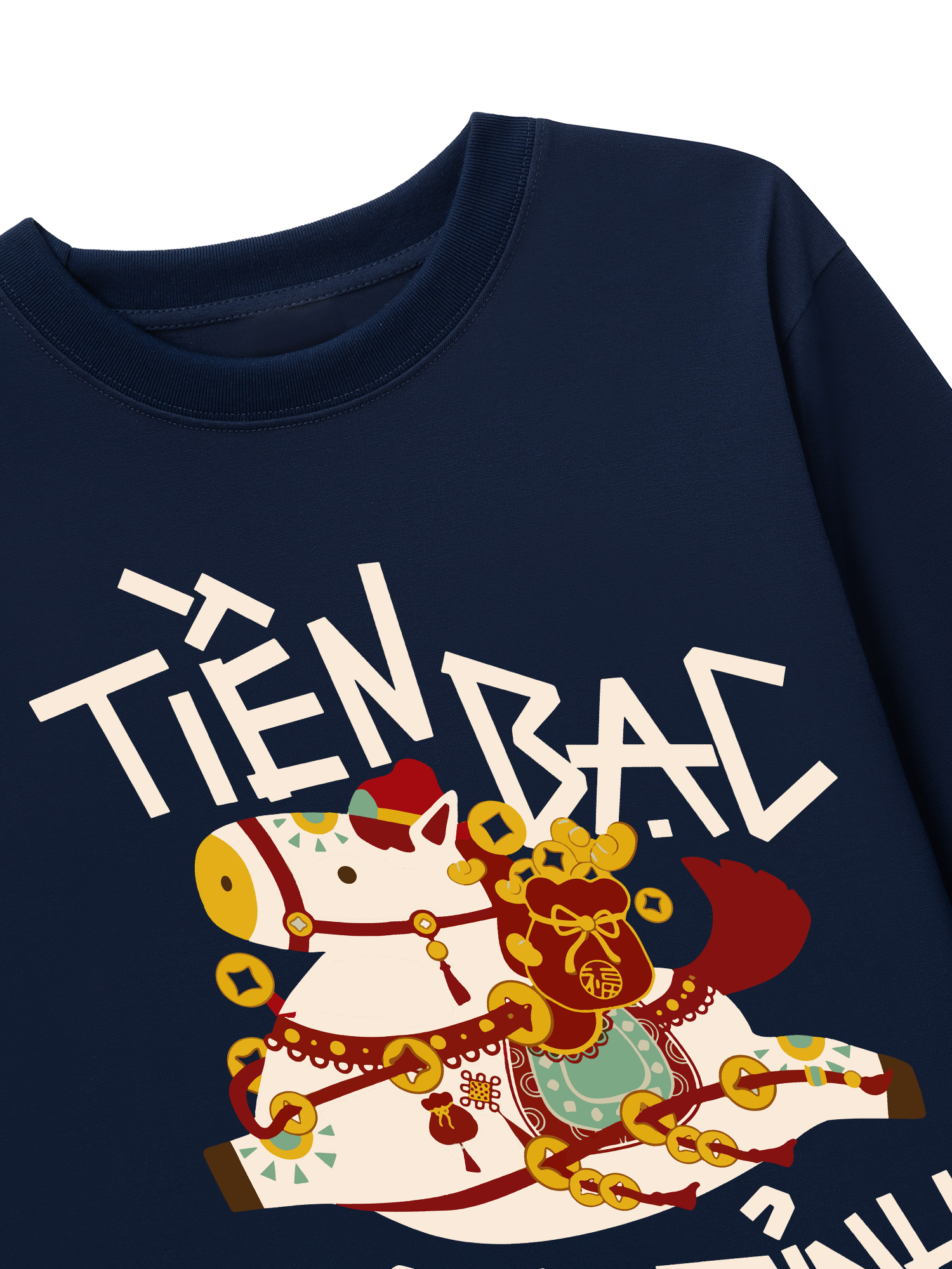 Áo Thun Dài Tay Tiền Bạc Rủng Rỉnh