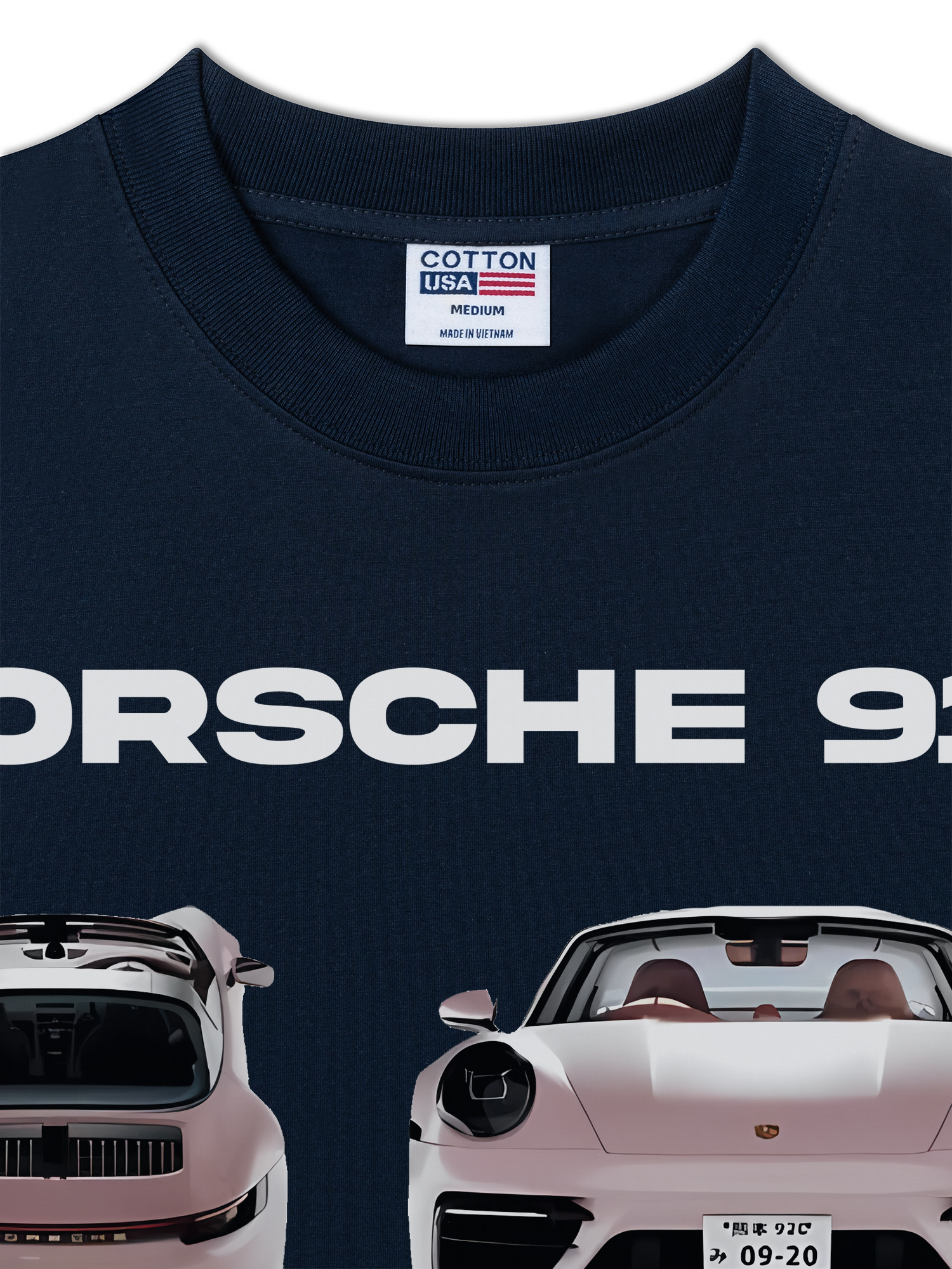 Áo Thun Relaxed Fit Porsche 911 Pear Pink