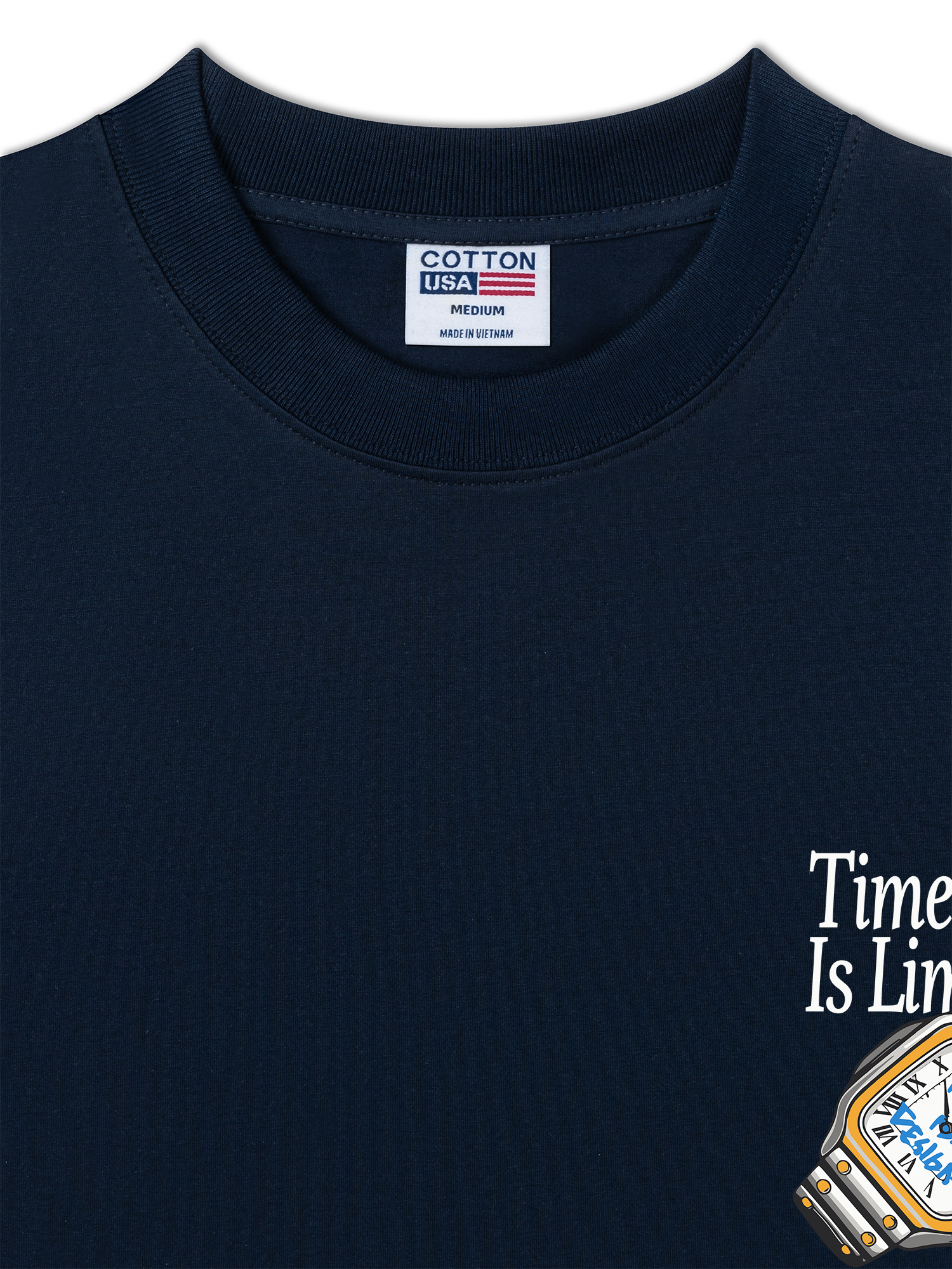 Áo Thun Relaxed Fit Time Is Limited