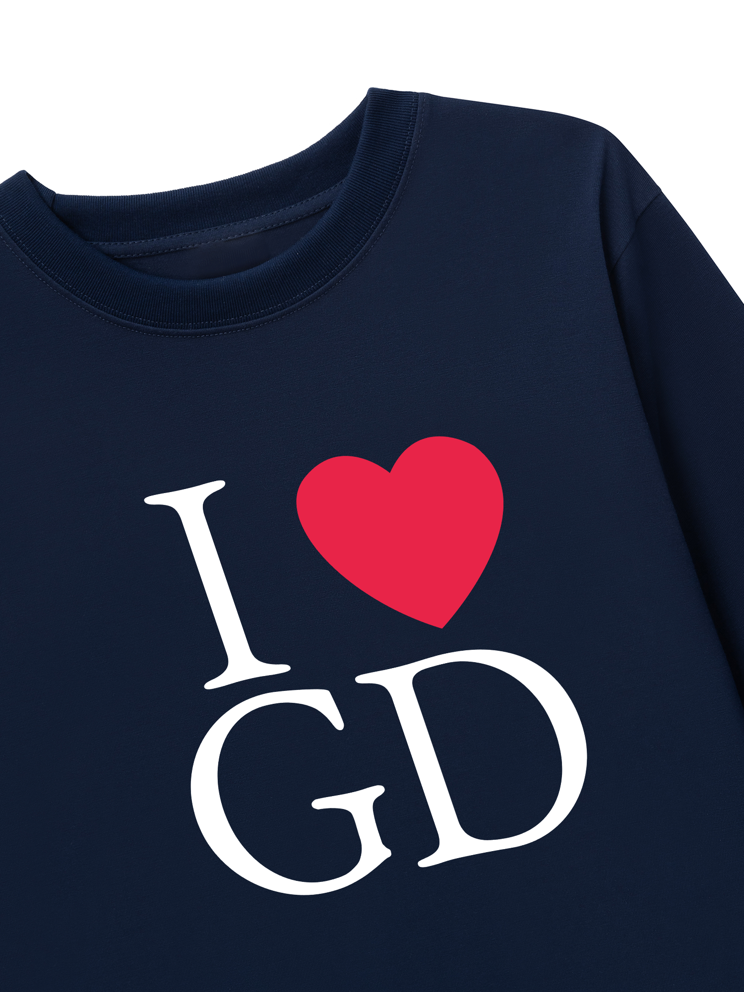 Áo Thun Dài Tay I Love GD