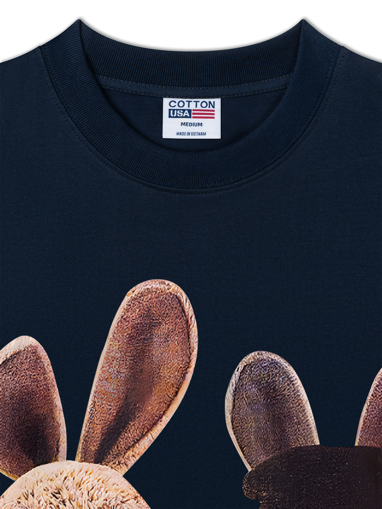 Áo Thun Relaxed Fit Bunny Couple