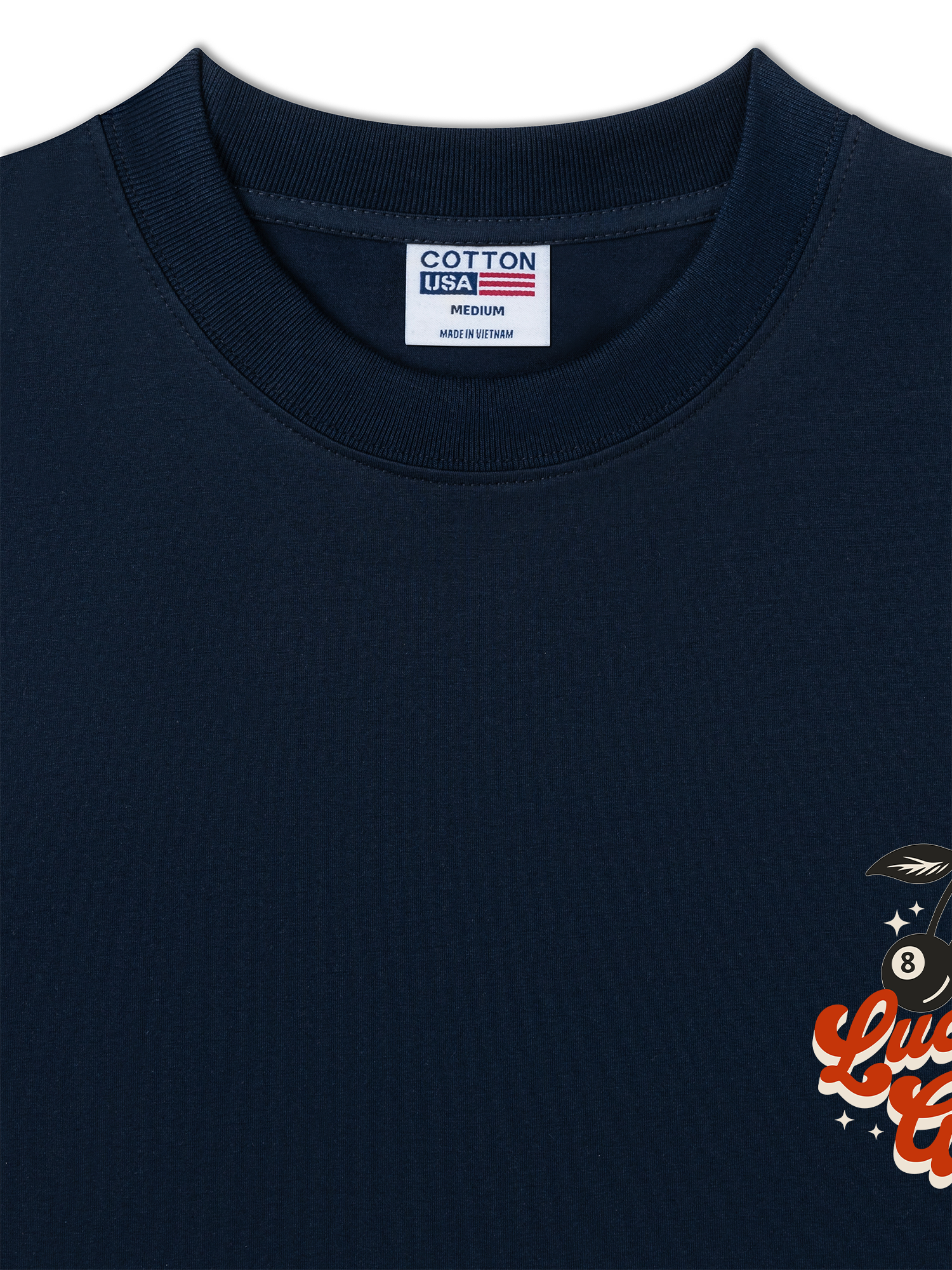 Áo Thun Relaxed Fit Billiards Lucky Girl