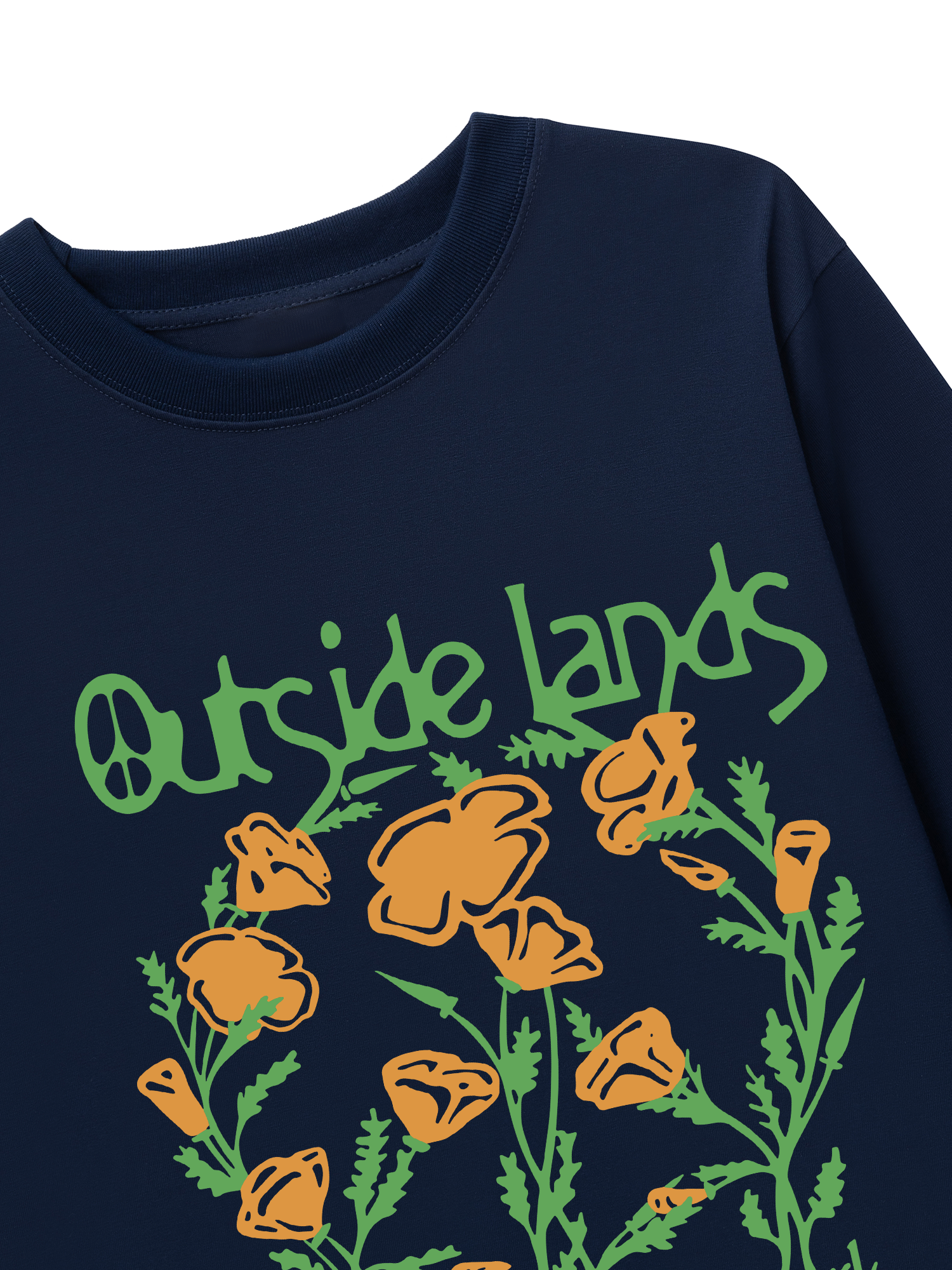 Áo Thun Dài Tay Floral Outside Lands