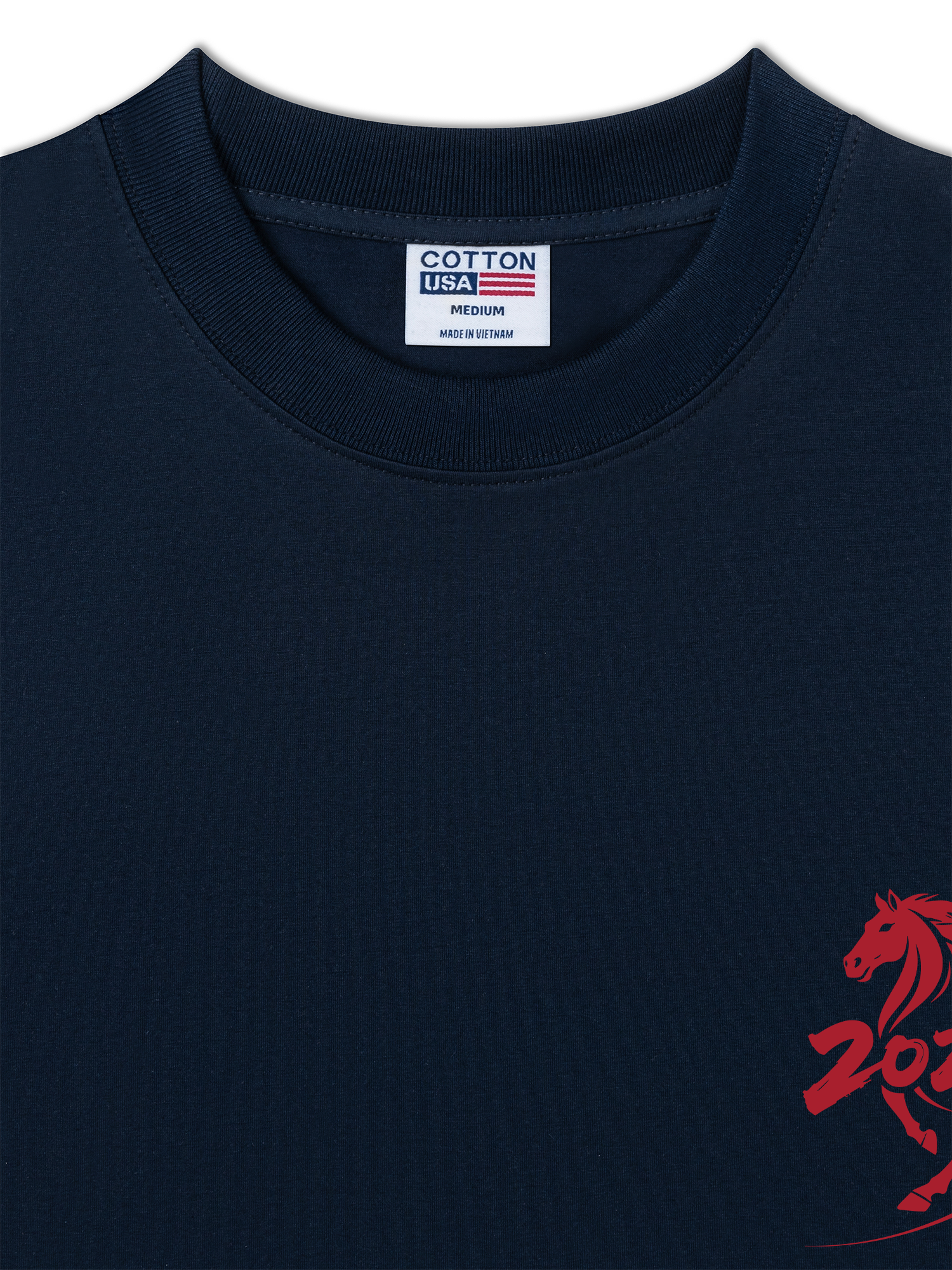 Áo Thun Relaxed Fit Năm Mới May Mắn