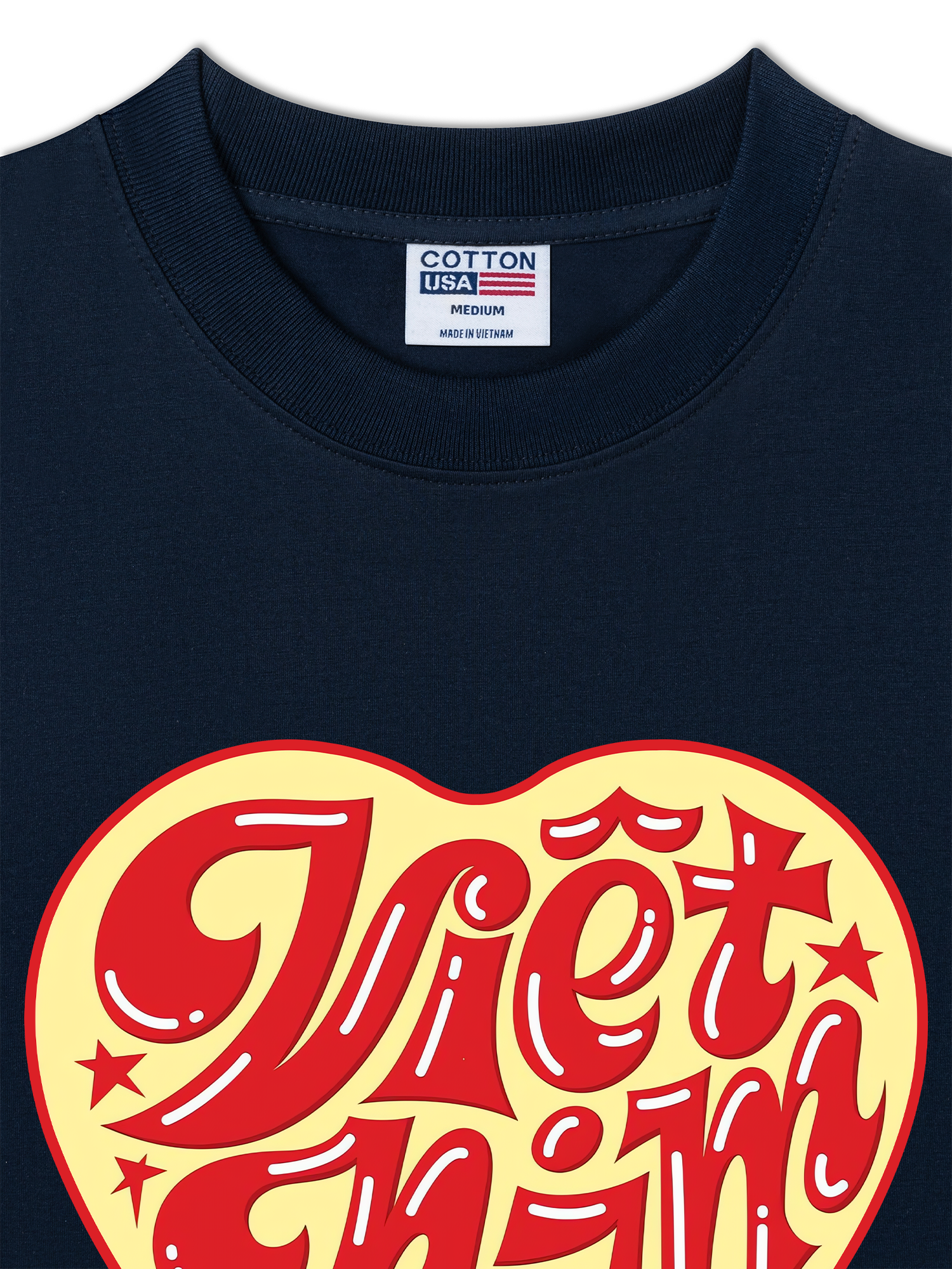 Áo Thun Relaxed Fit Việt Nam Trong Tim