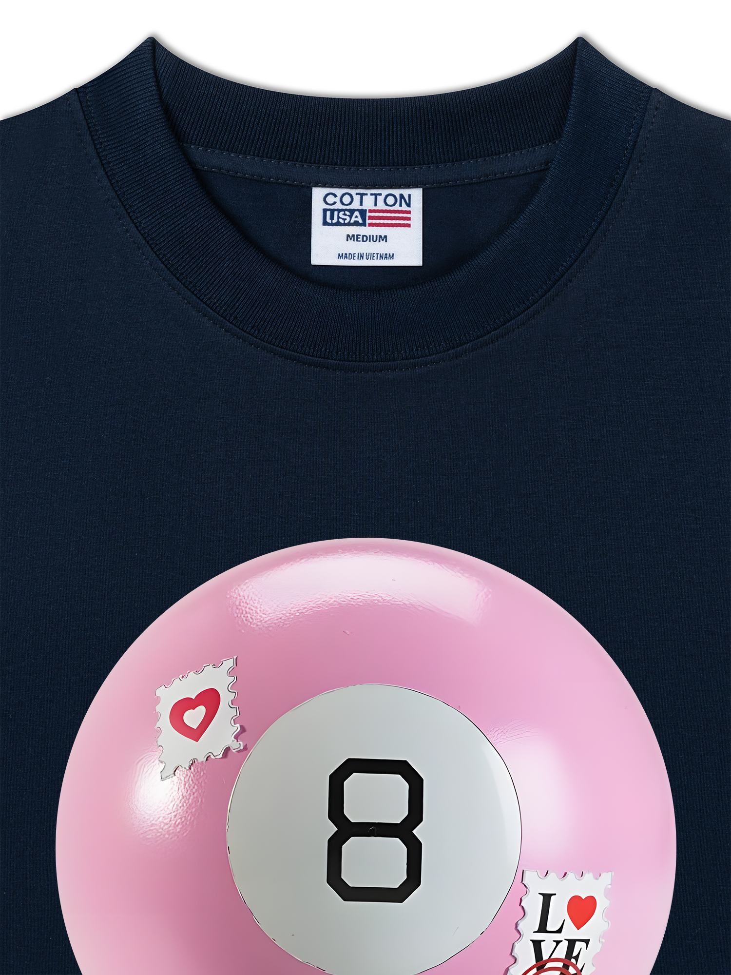 Áo Thun Relaxed Fit Billiards Heartbreaker 8