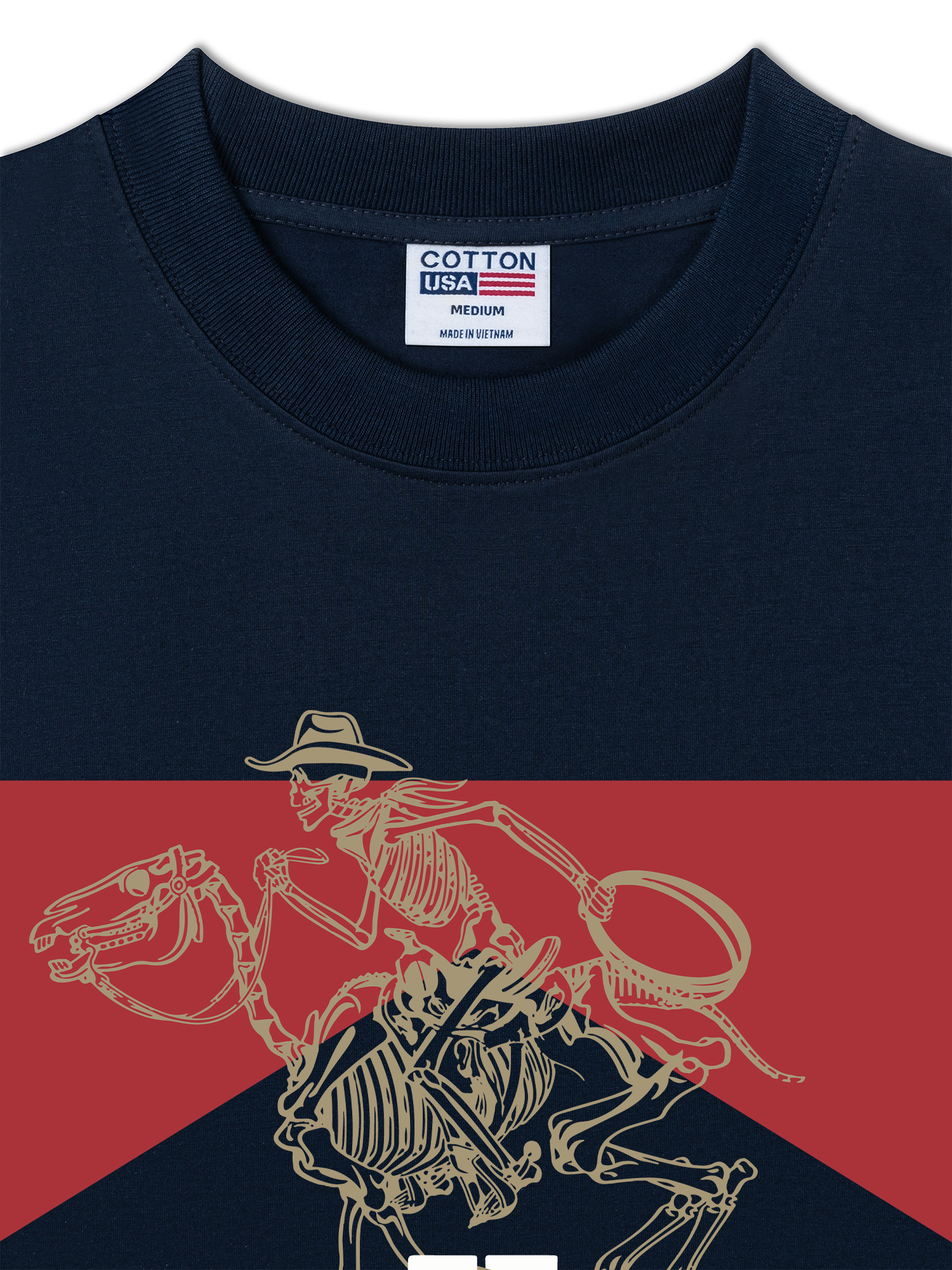 Áo Thun Relaxed Fit Marlboro Sketeton Killer