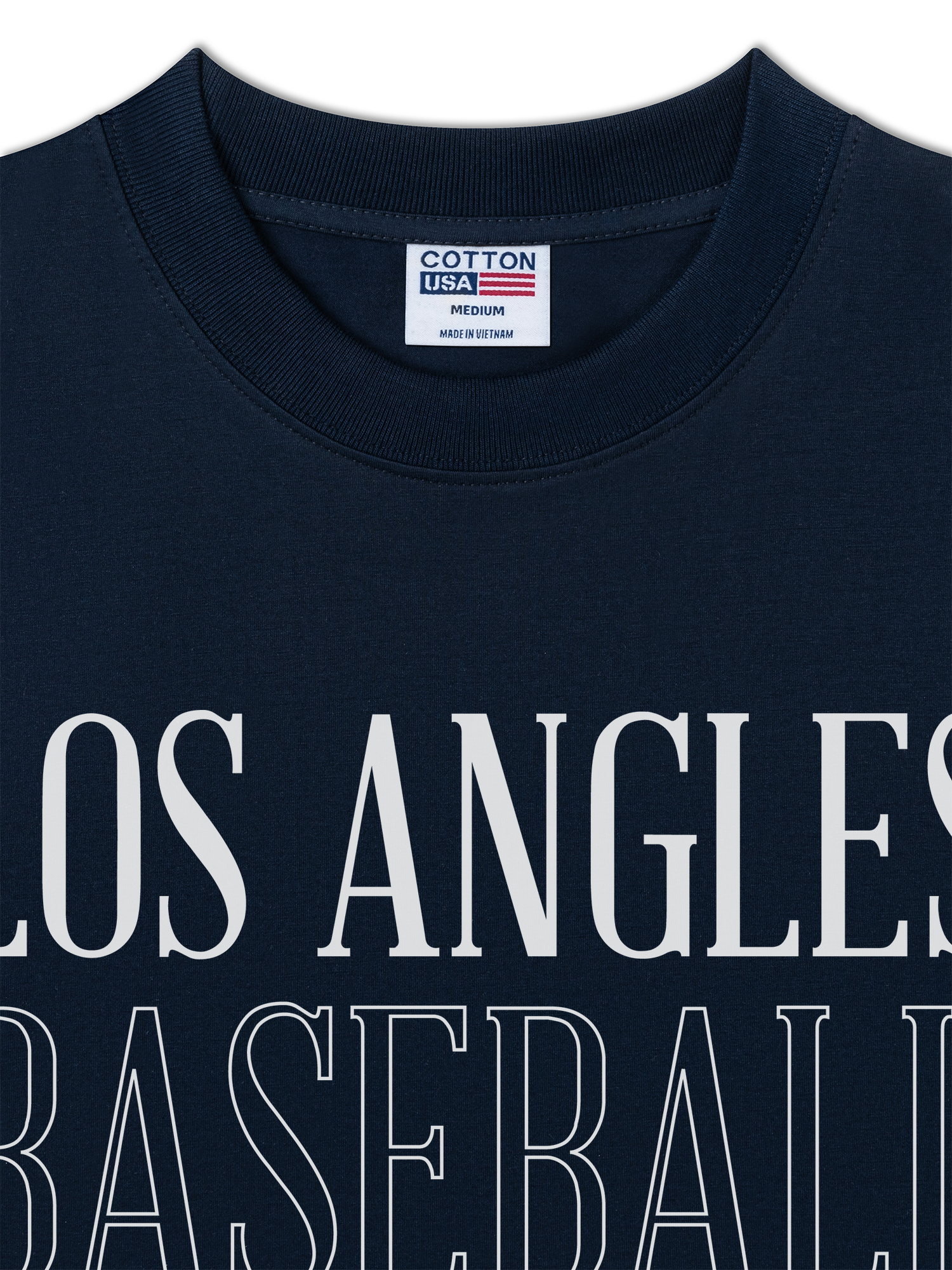 Áo Thun Relaxed Fit Baseball Basic Los Angles