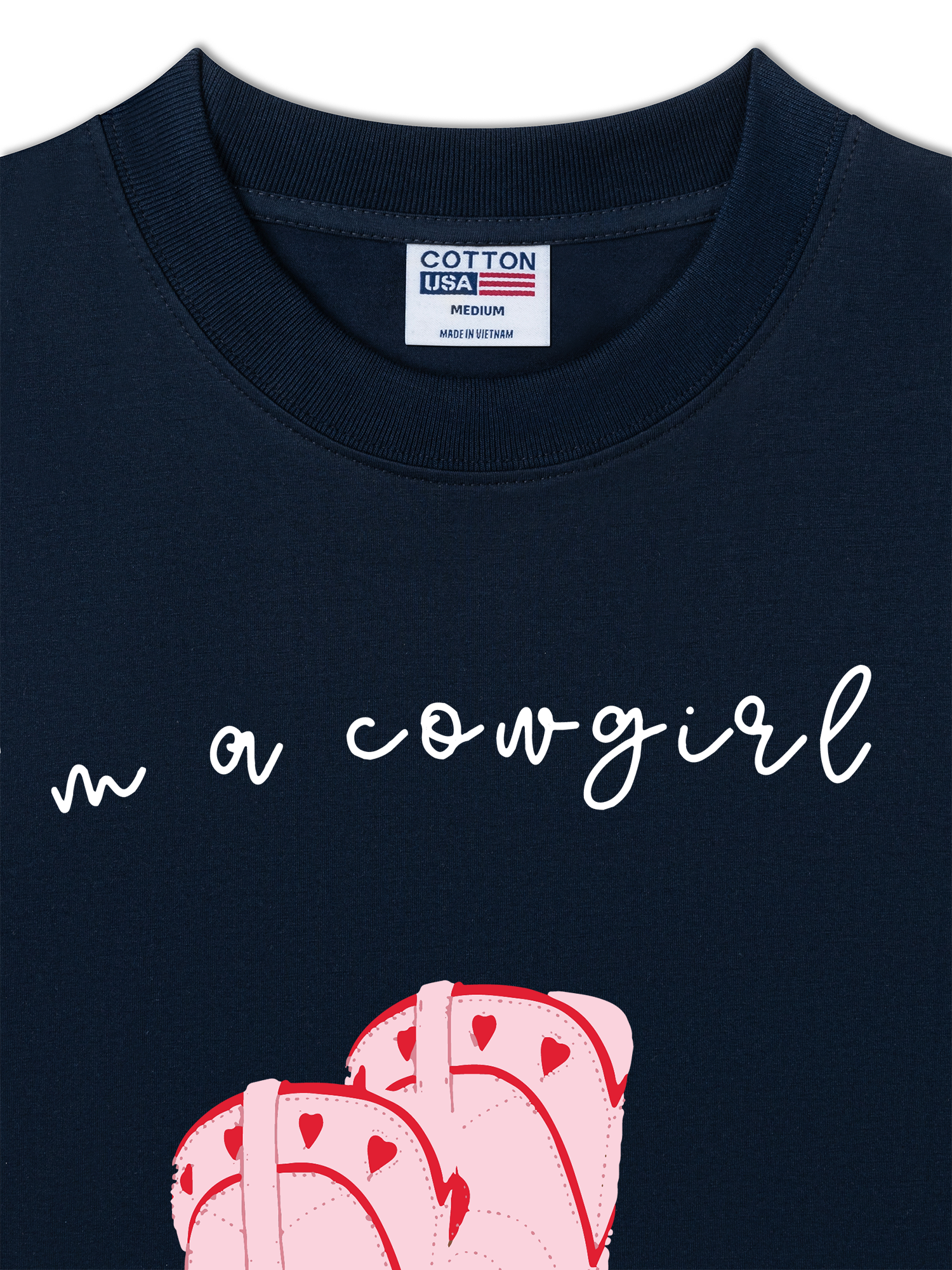 Áo Thun Relaxed Fit Cowgirl At Heart