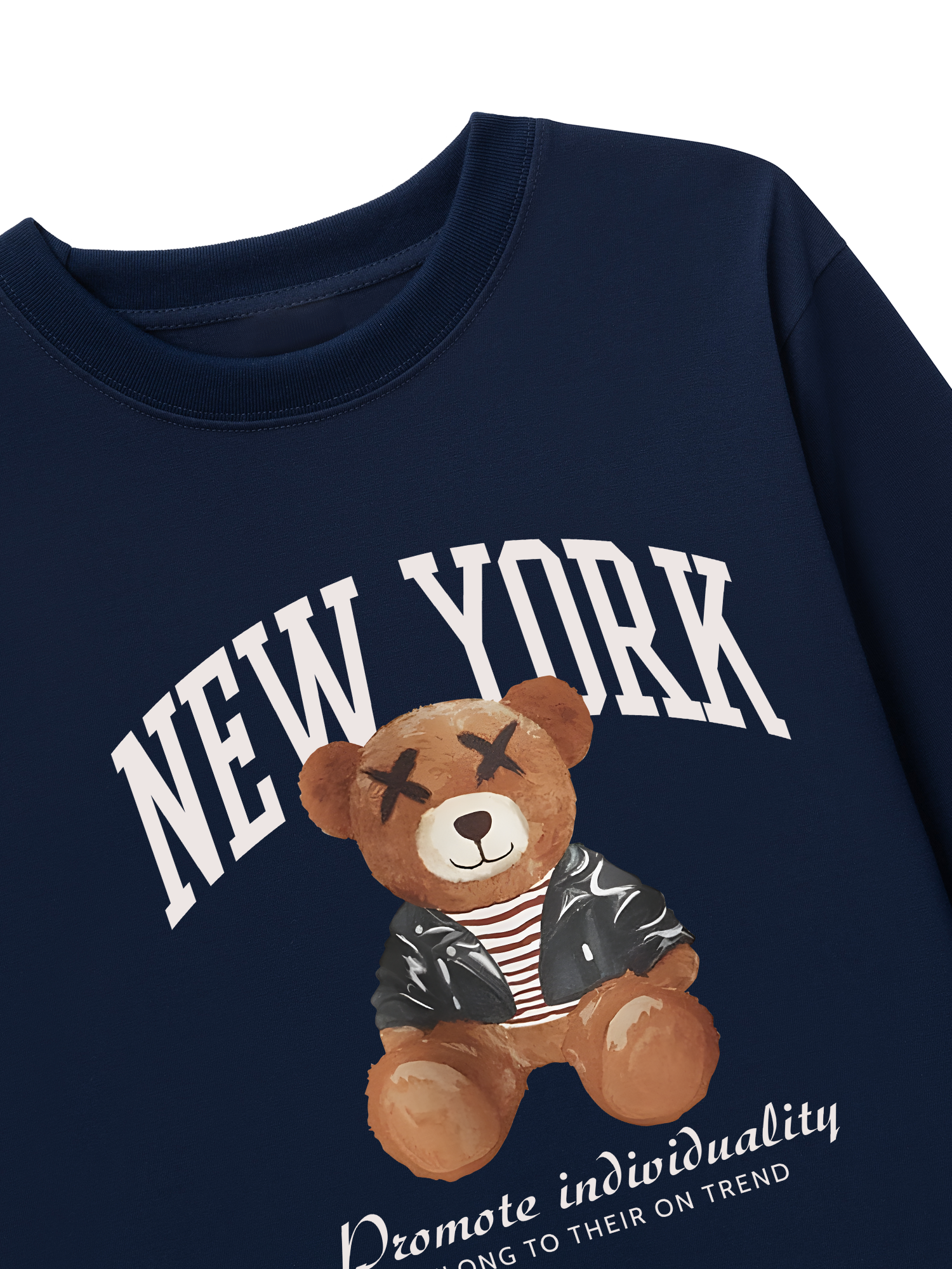 Áo Thun Dài Tay New York Teddy