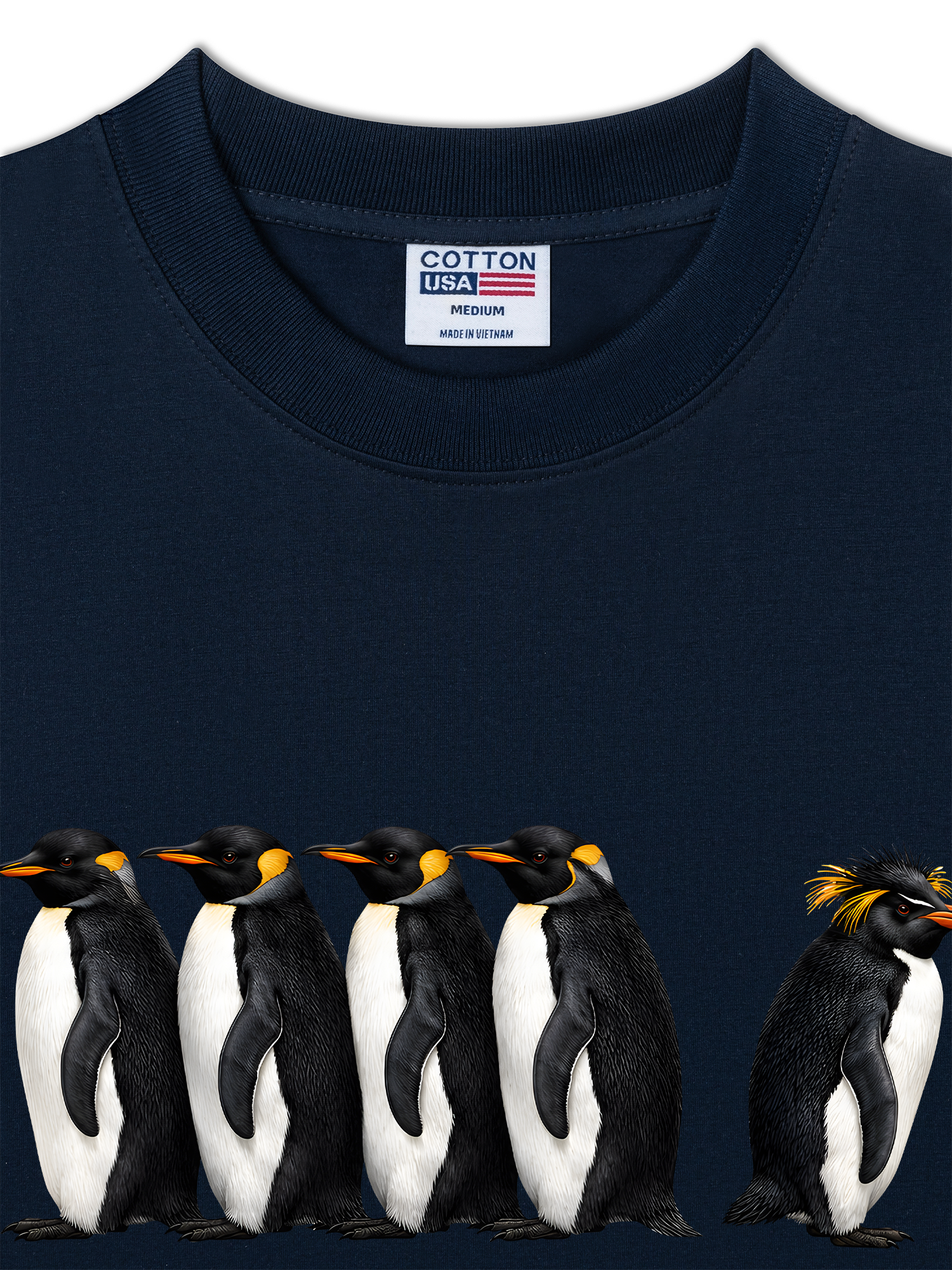 Áo Thun Relaxed Fit I Just Gotta Be Me Penguin