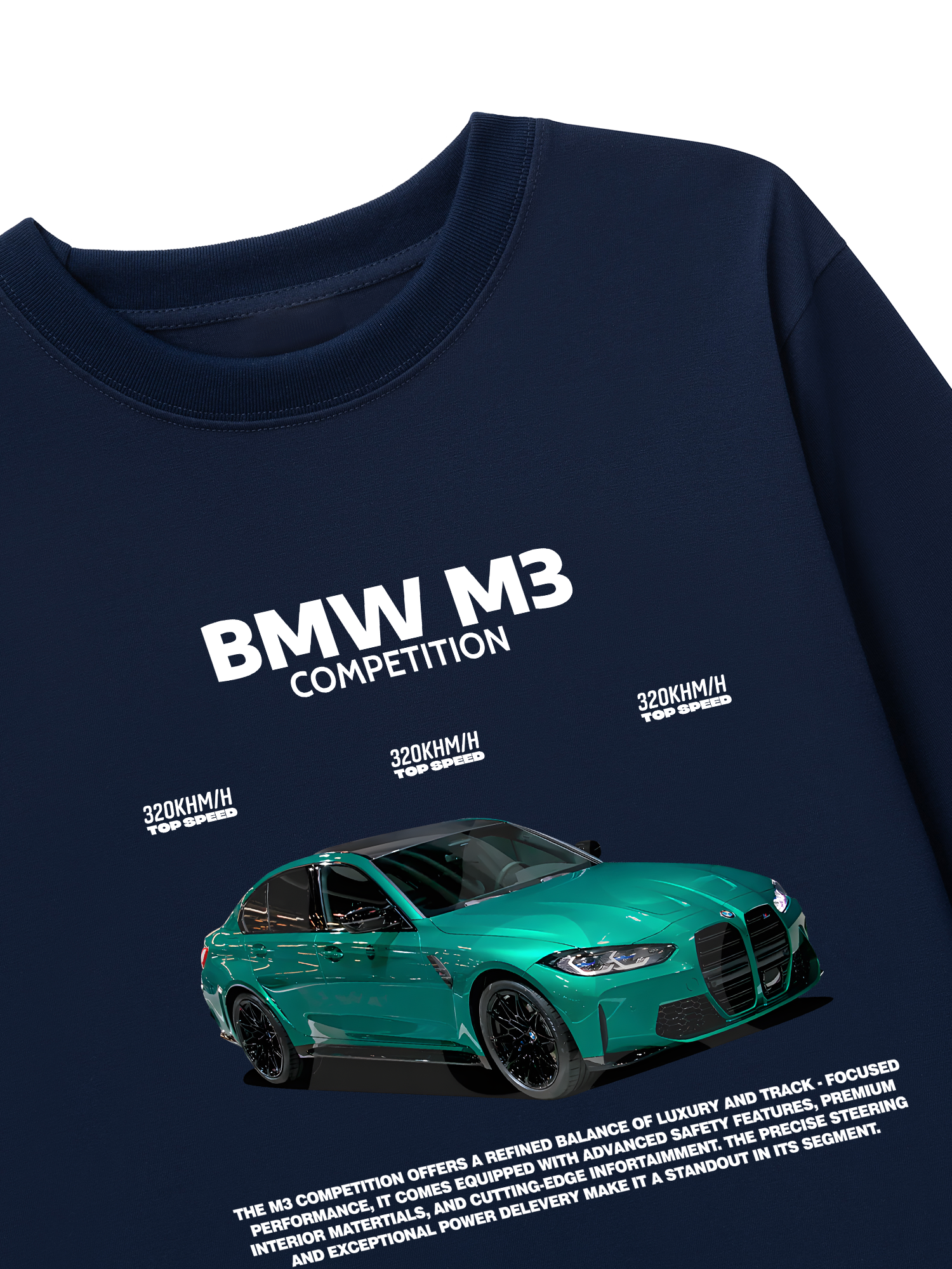 Áo Thun Dài Tay BMW M3 Competition