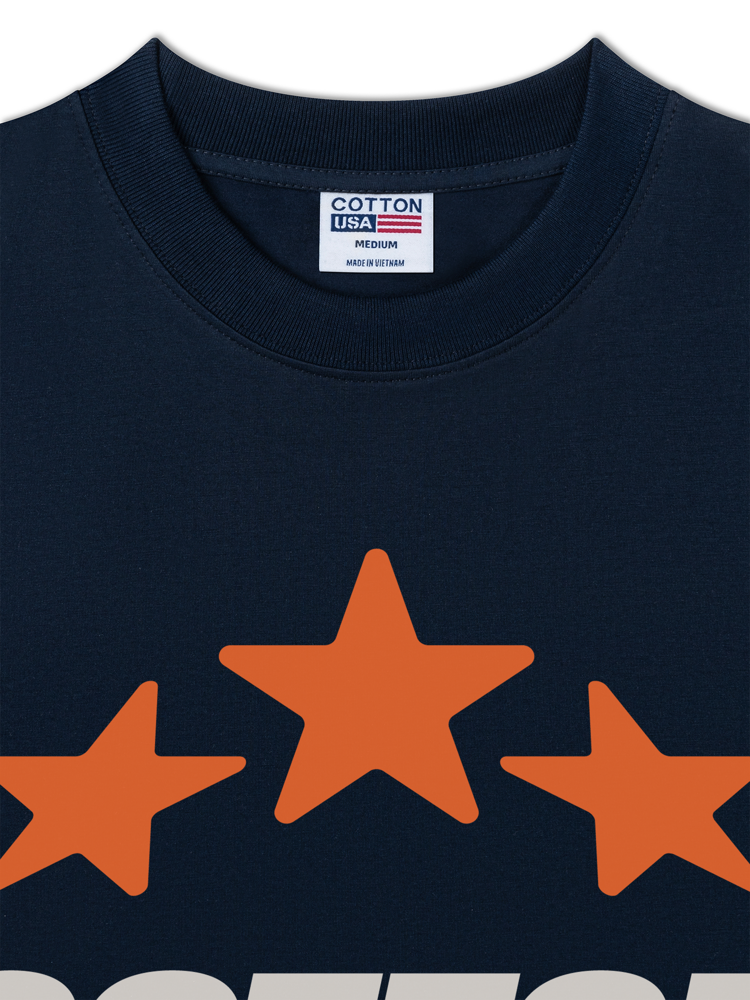 Áo Thun Relaxed Fit USA Fliction Star