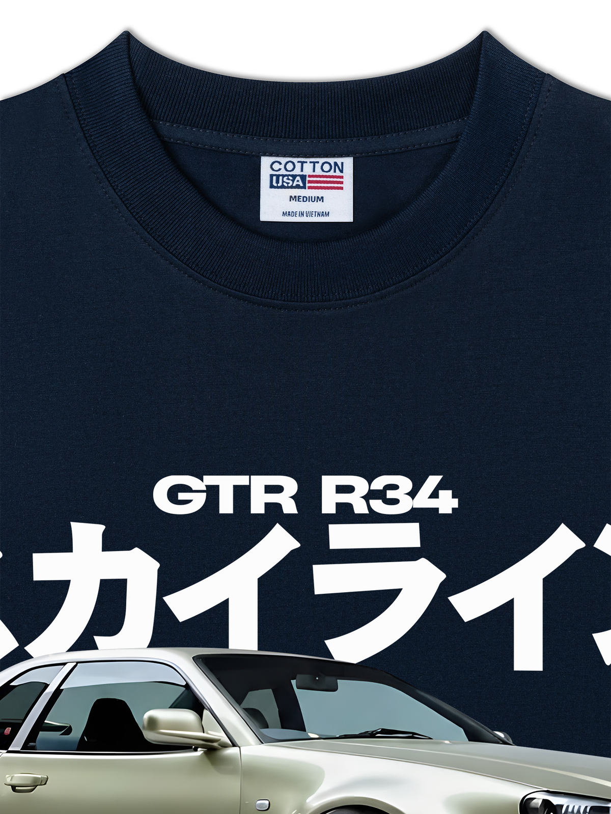 Áo Thun Relaxed Fit Skyline GTR R34