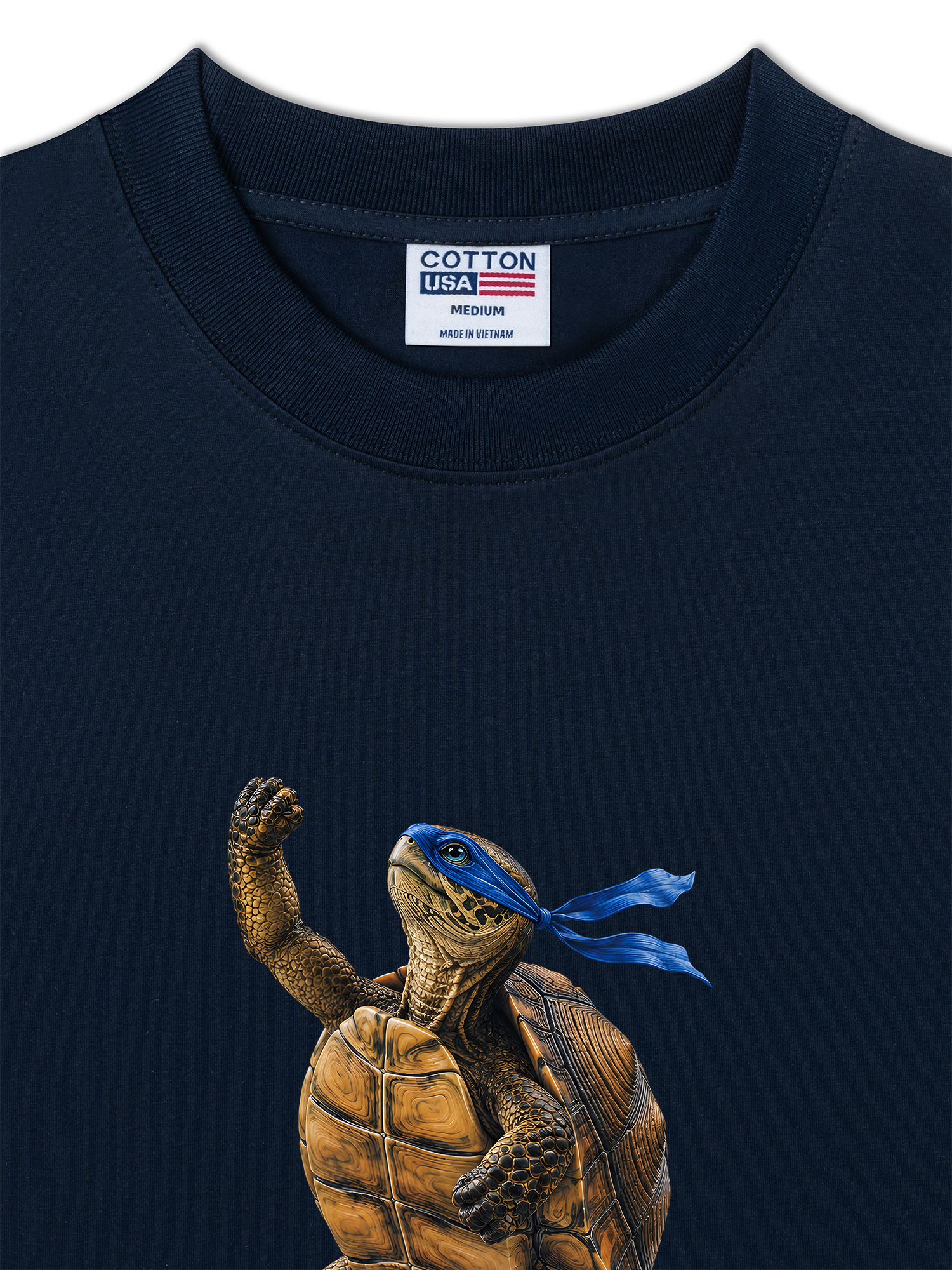 Áo Thun Relaxed Fit Blue Turtle