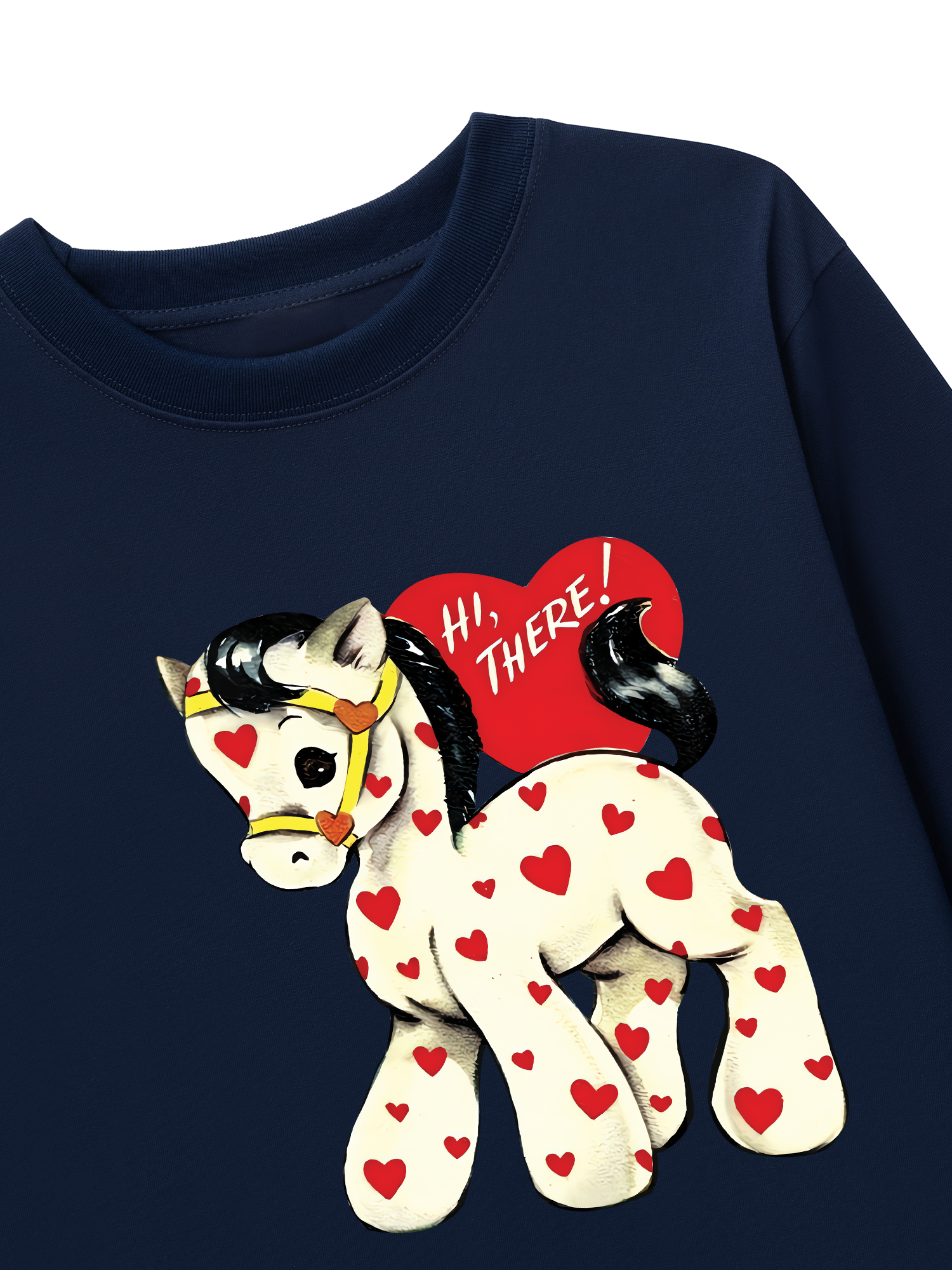 Áo Thun Dài Tay Heart Horse