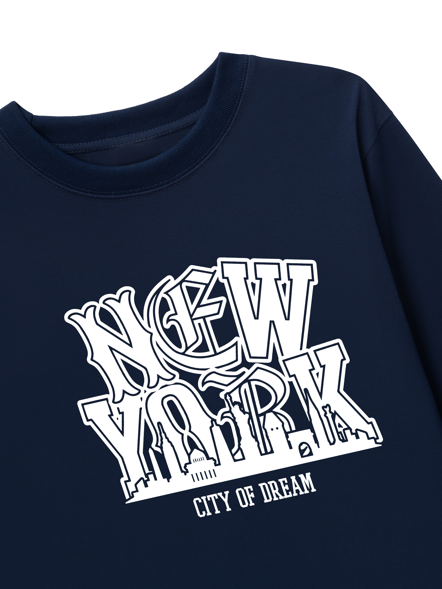 Áo Thun Dài Tay USA City Of Dream