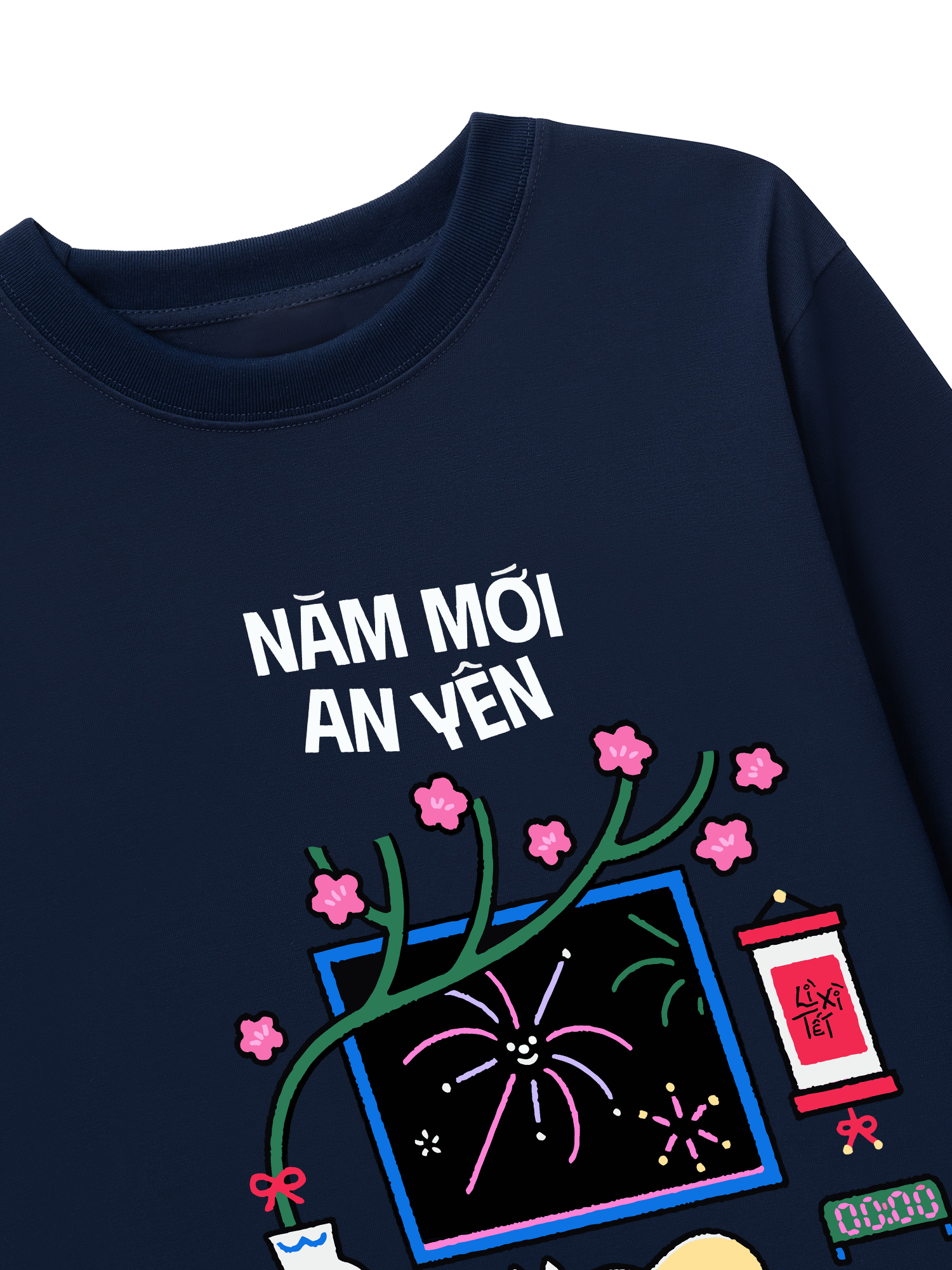 Áo Thun Dài Tay Năm Mới An Yên