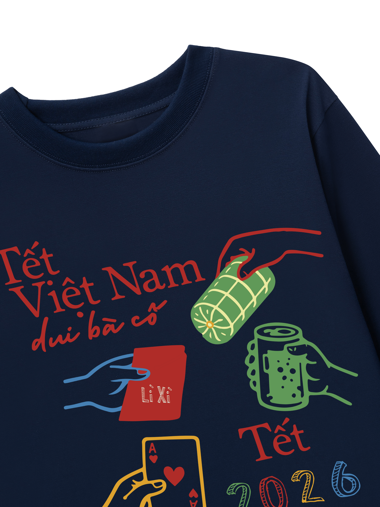 Áo Thun Dài Tay Tết Việt Nam Dui Bà Cố