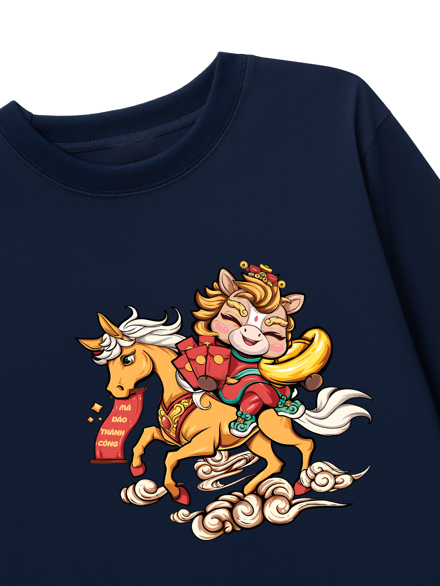 Áo Thun Dài Tay Mã Đáo Thành Công