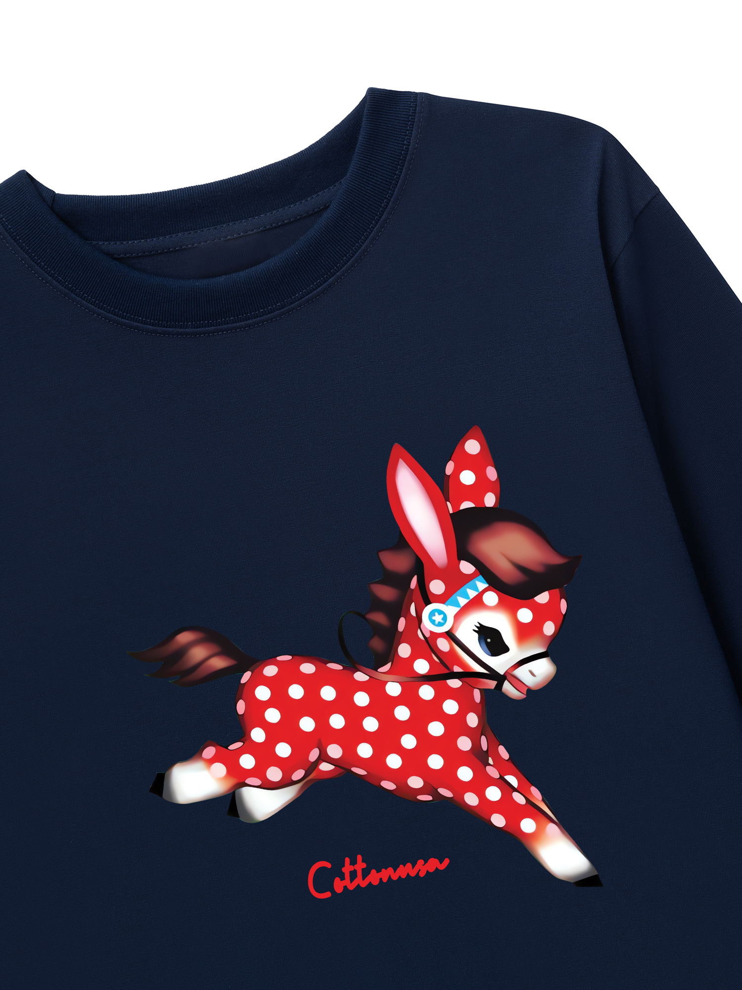 Áo Thun Dài Tay Dots Horse