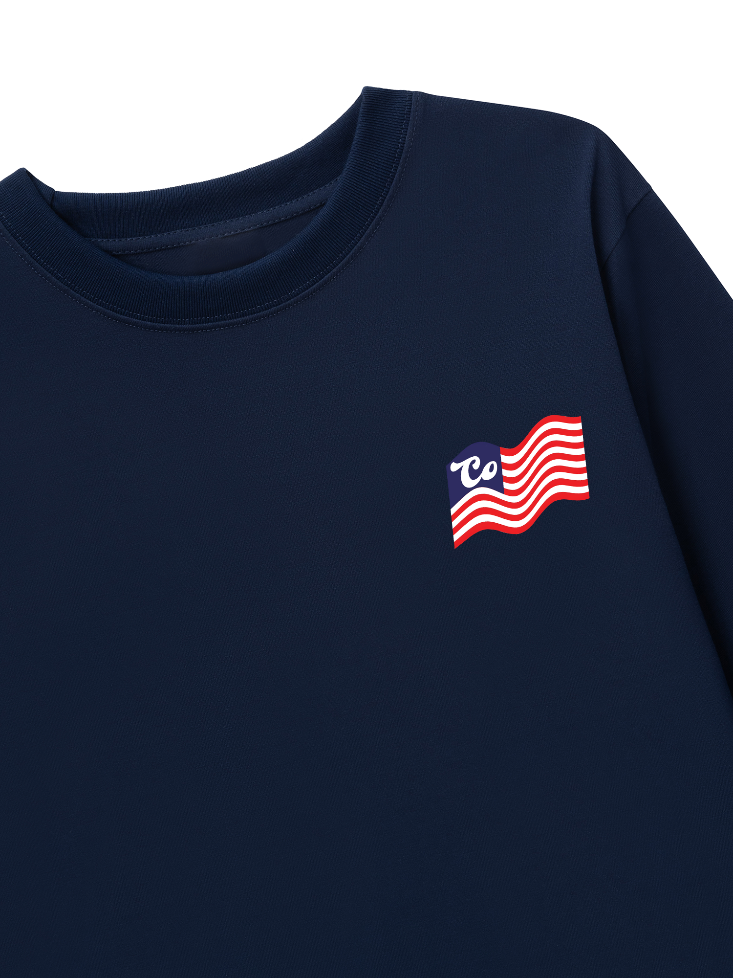 Áo Thun Dài Tay USA Cotton USA Flag