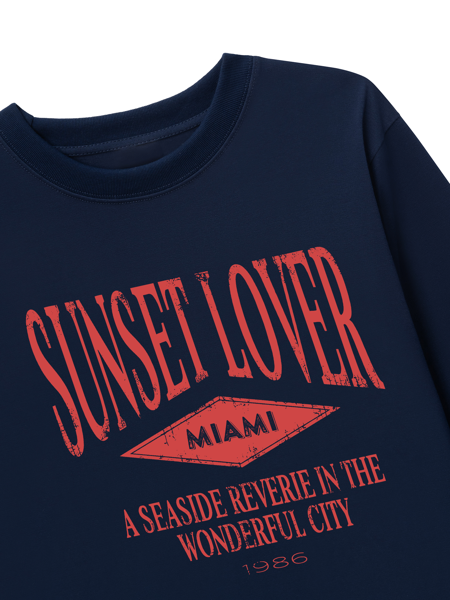 Áo Thun Dài Tay City Sunset Lover Miami