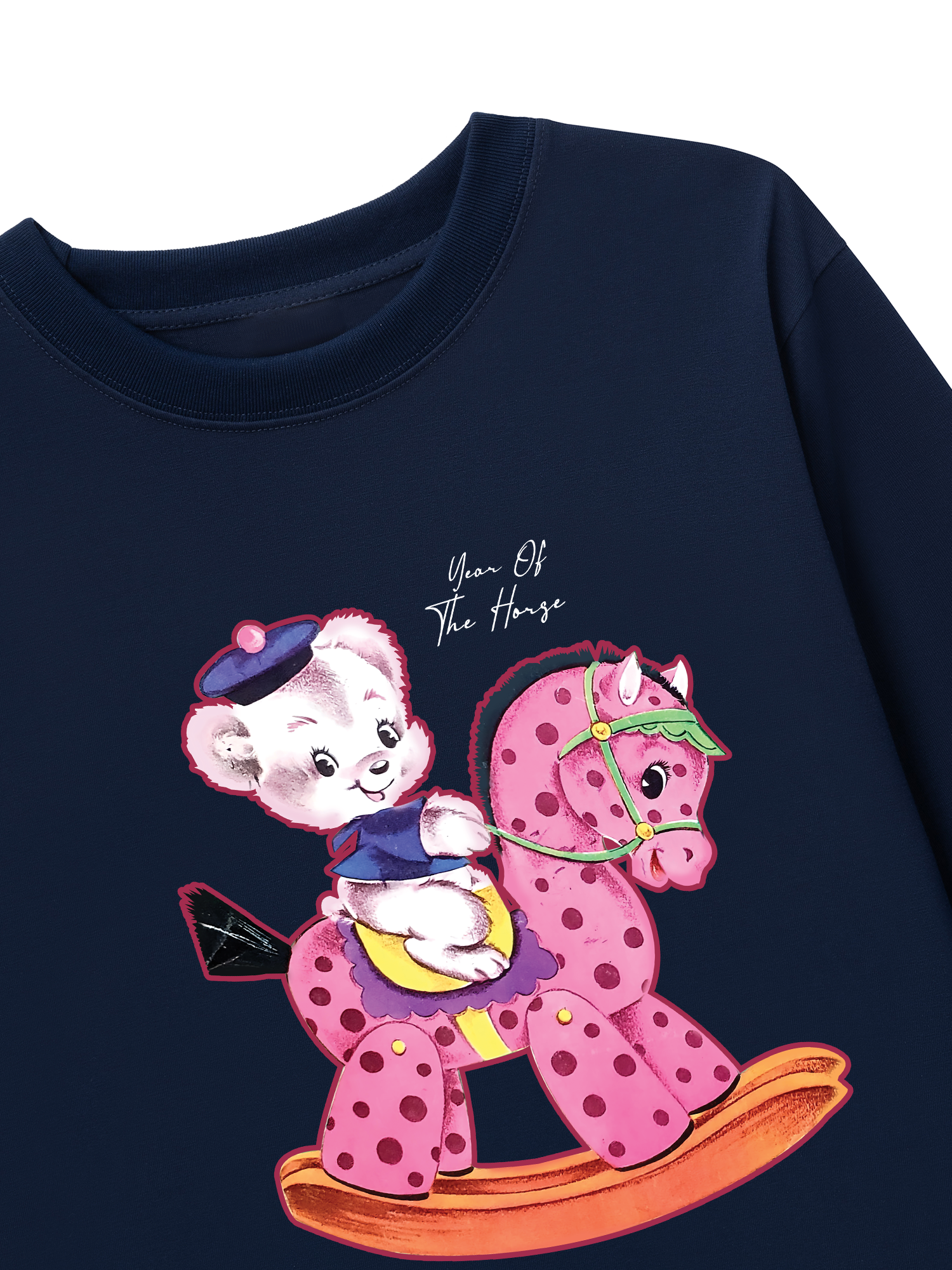 Áo Thun Dài Tay Pink Dots Year Of Horse