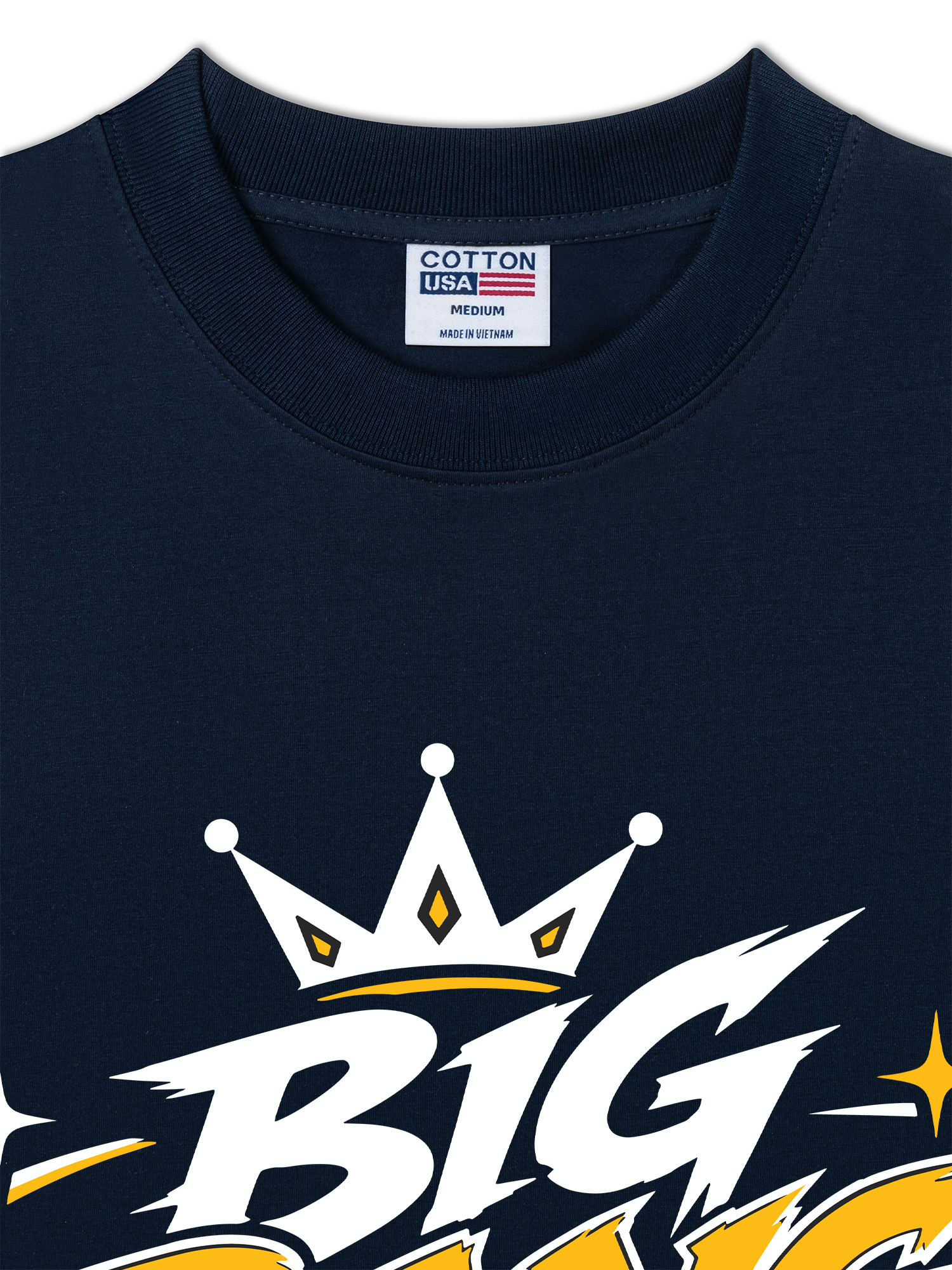 Áo Thun Relaxed Fit Golden Crown