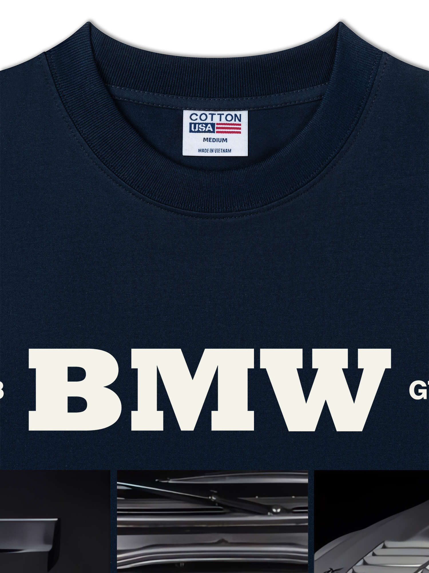 Áo Thun Relaxed Fit BMW M3 GTR Silver