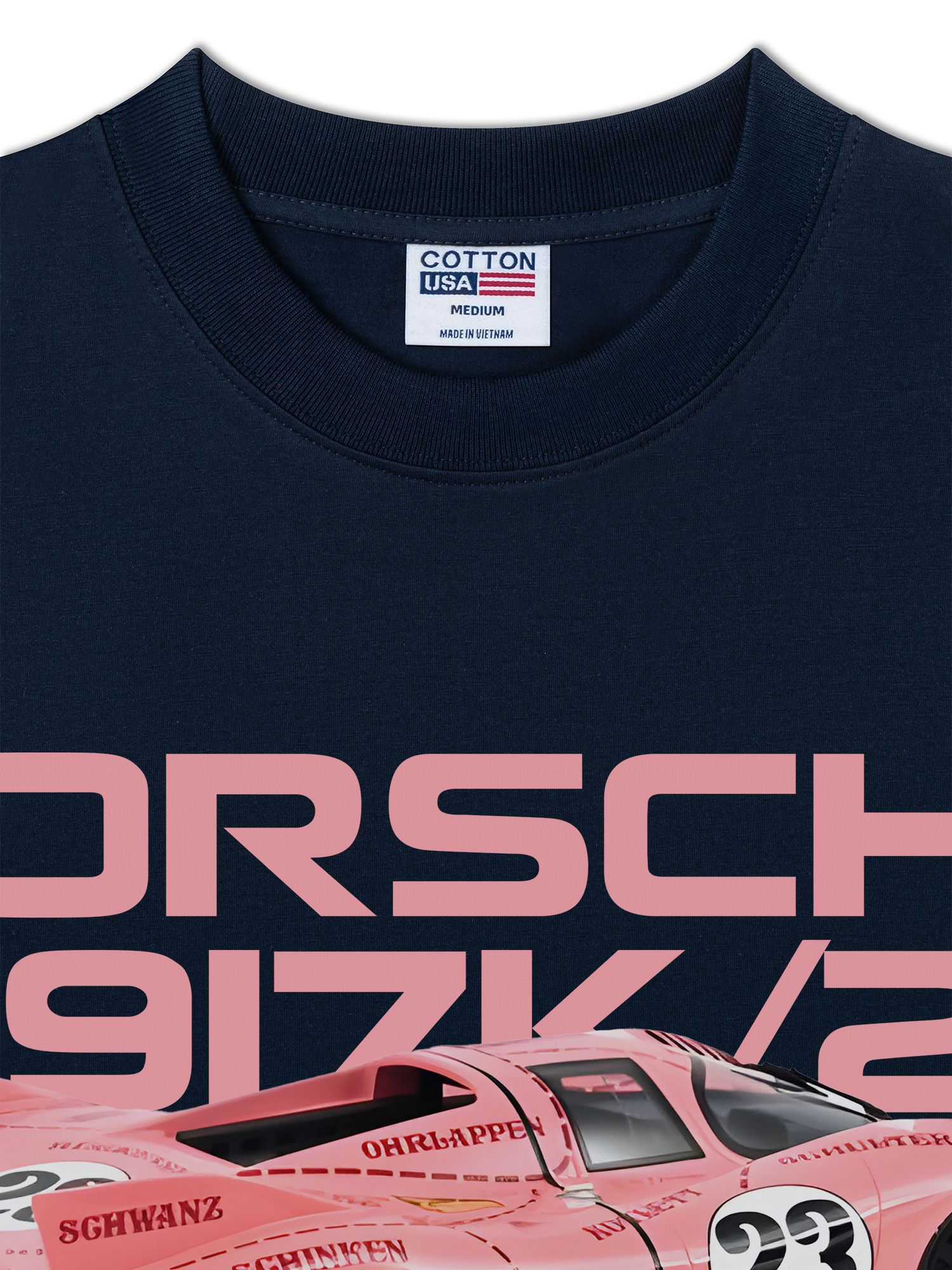 Áo Thun Relaxed Fit Porsche 917K Pink Pig