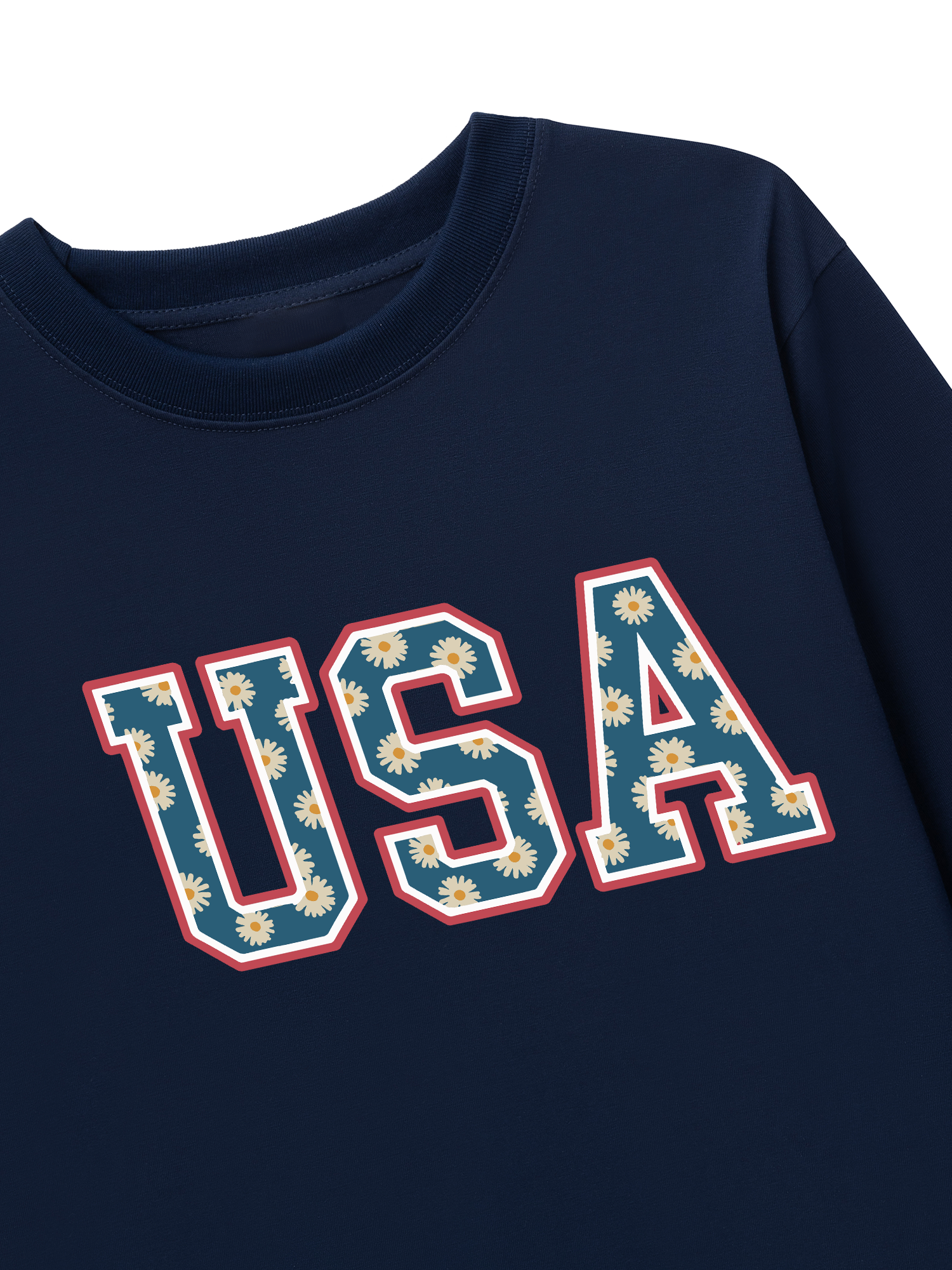 Áo Thun Dài Tay USA Daisy Season