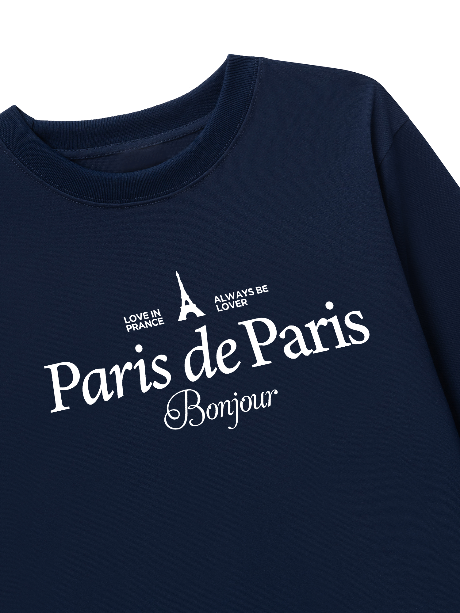 Áo Thun Dài Tay Paris de Paris
