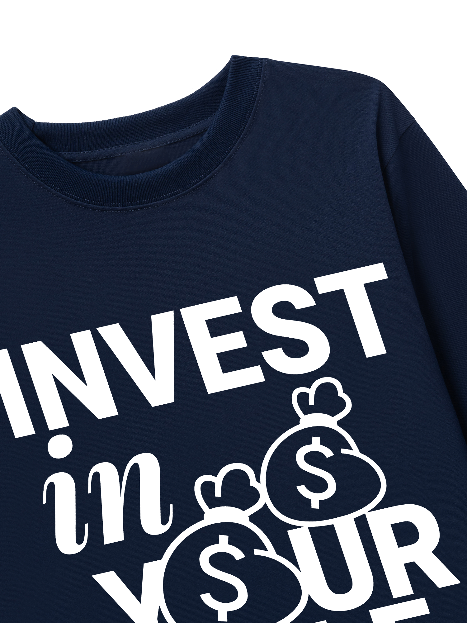 Áo Thun Dài Tay Money Invest In Yourself