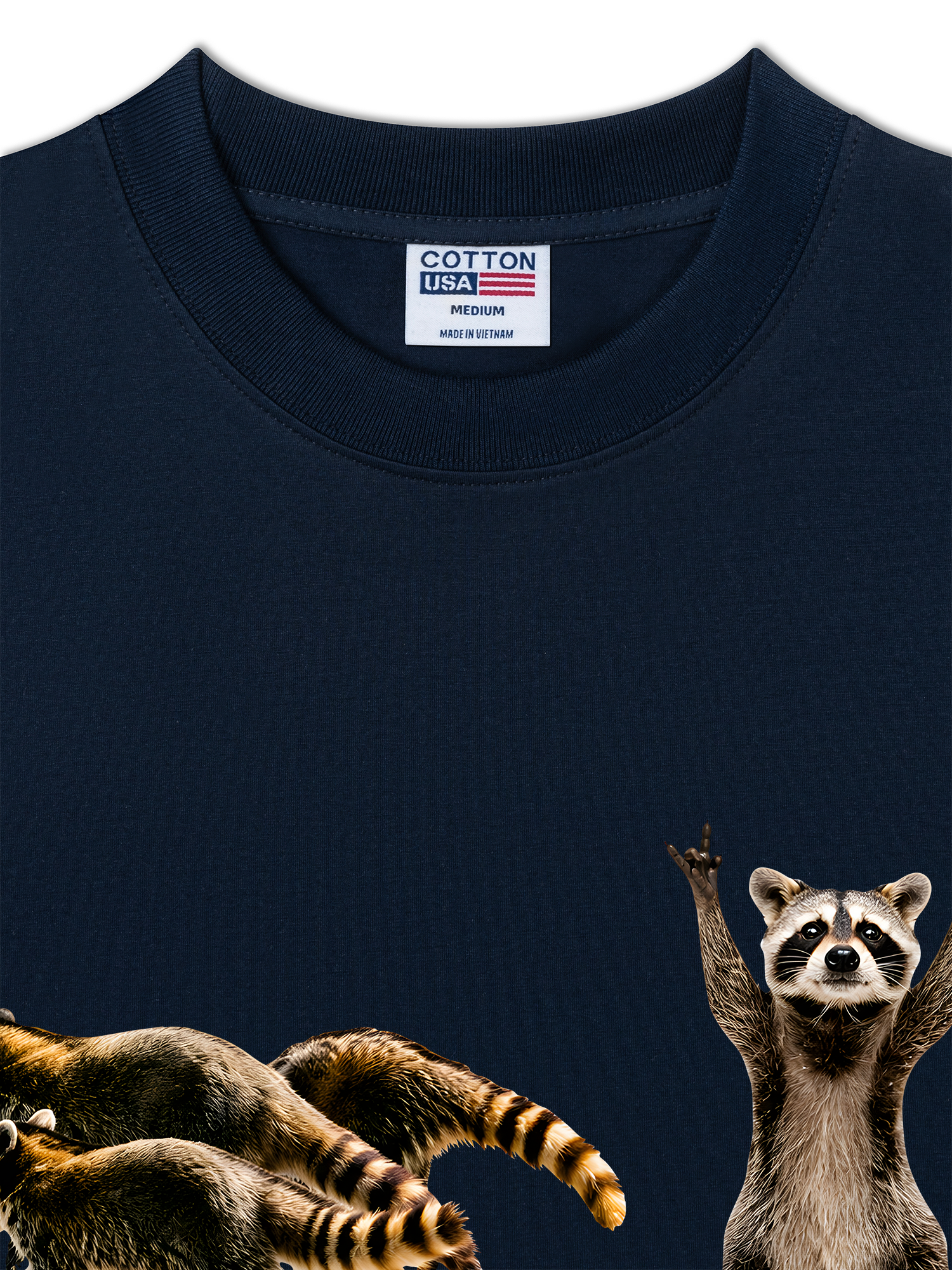 Áo Thun Relaxed Fit I Just Gotta Be Me Raccoon