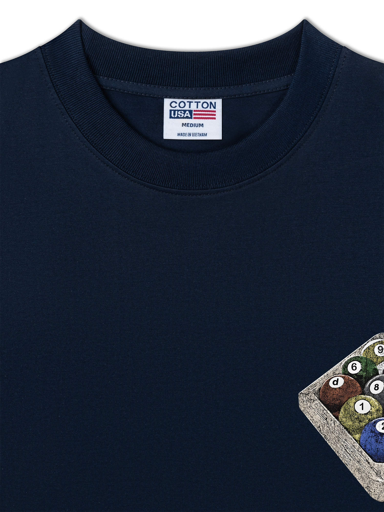 Áo Thun Relaxed Fit Billiards Rack ‘Em Up