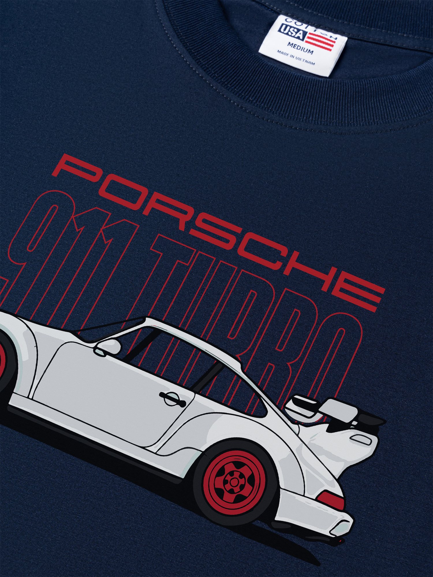 Áo Thun Relaxed Fit Porsche 911 Turbo