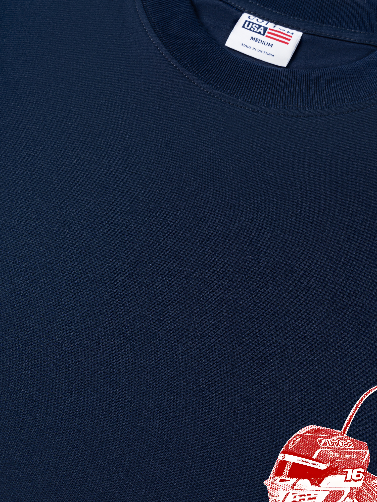 Áo Thun Relaxed Fit Ferrari Red Cherry Scuredia