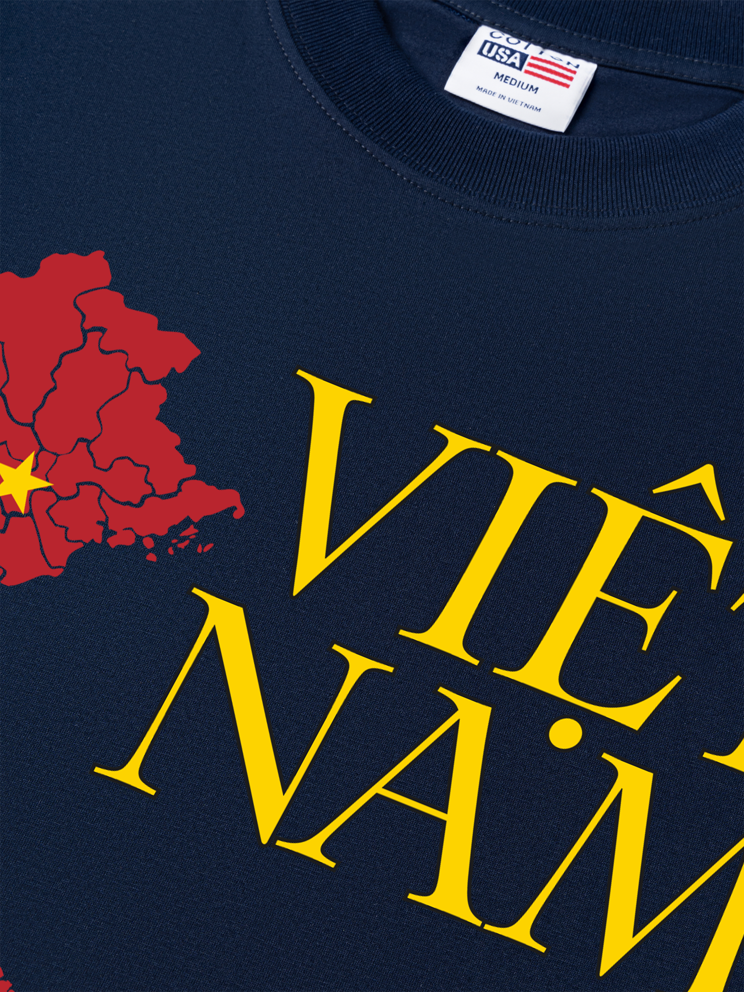 Áo Thun Relaxed Fit Lãnh Thổ Việt Nam