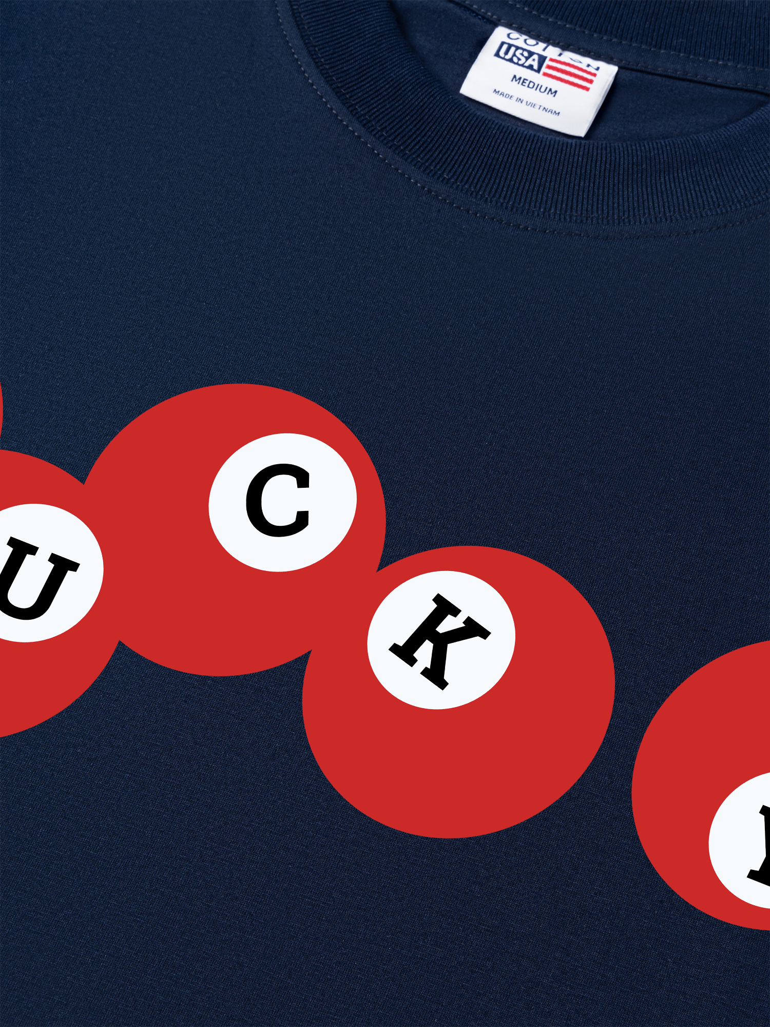 Áo Thun Relaxed Fit Billiards Cue of Fortune