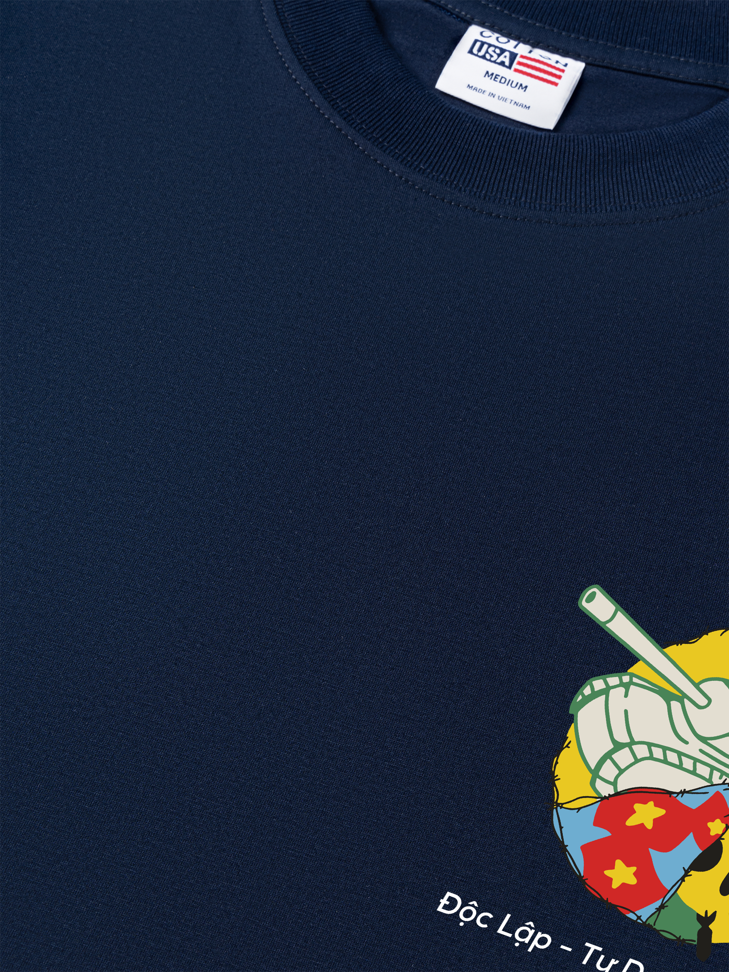 Áo Thun Relaxed Fit Hoà Bình Việt Nam